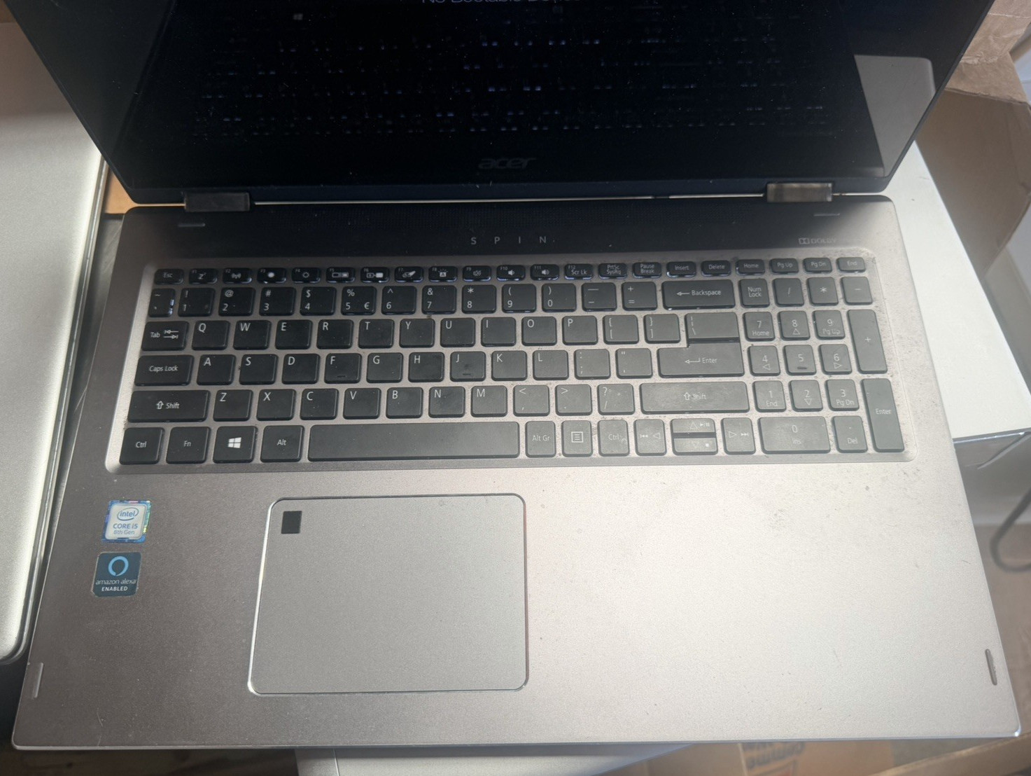 ACER SPIN5 SERIES | i5-8250u 8GB RAM TOUCH | NO HDD NO OS NO CHARGER ~ SP515-51N