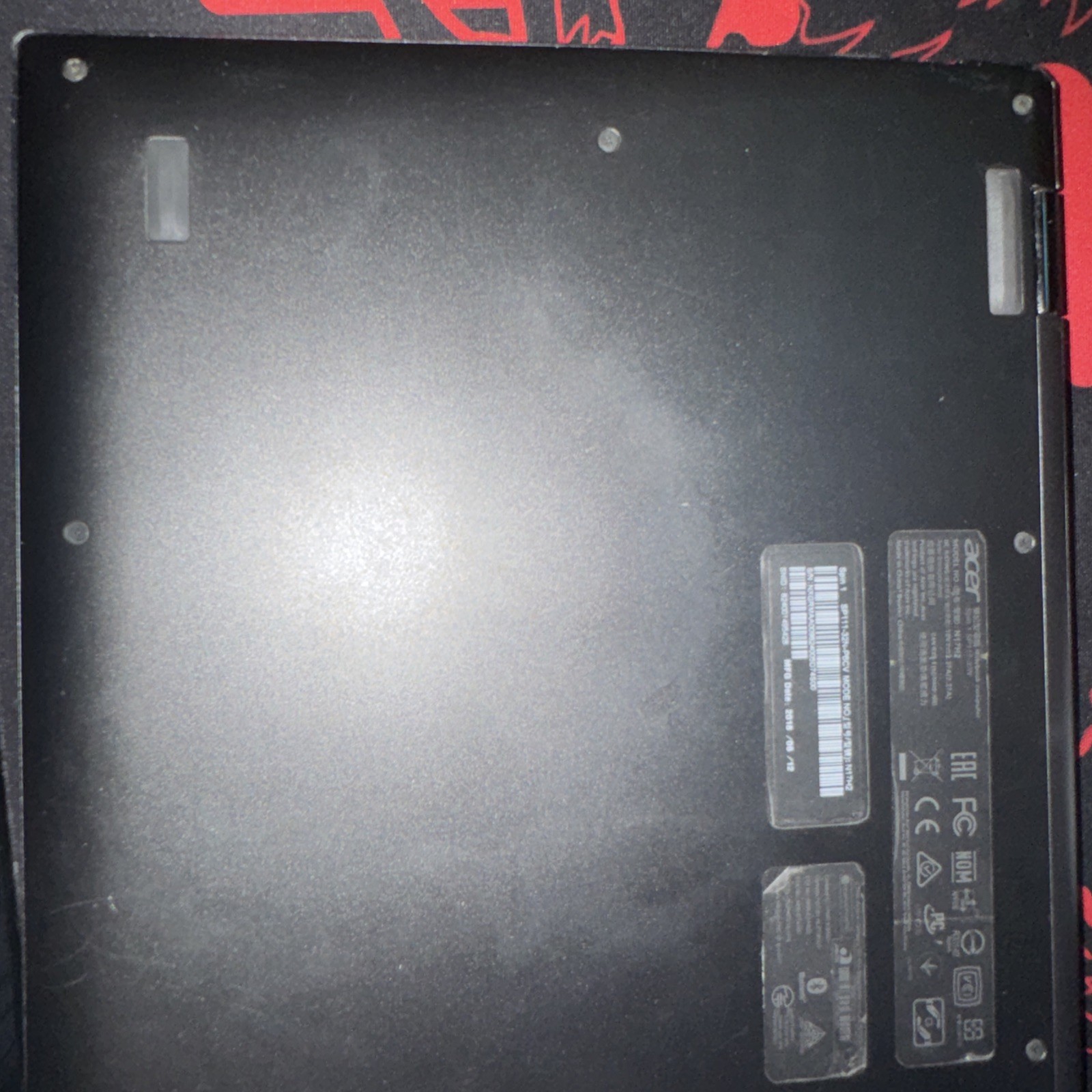 Acer Spin 1 SP111-32N 11.6″ Touchscreen Laptop Steel Gray With Charger and Box