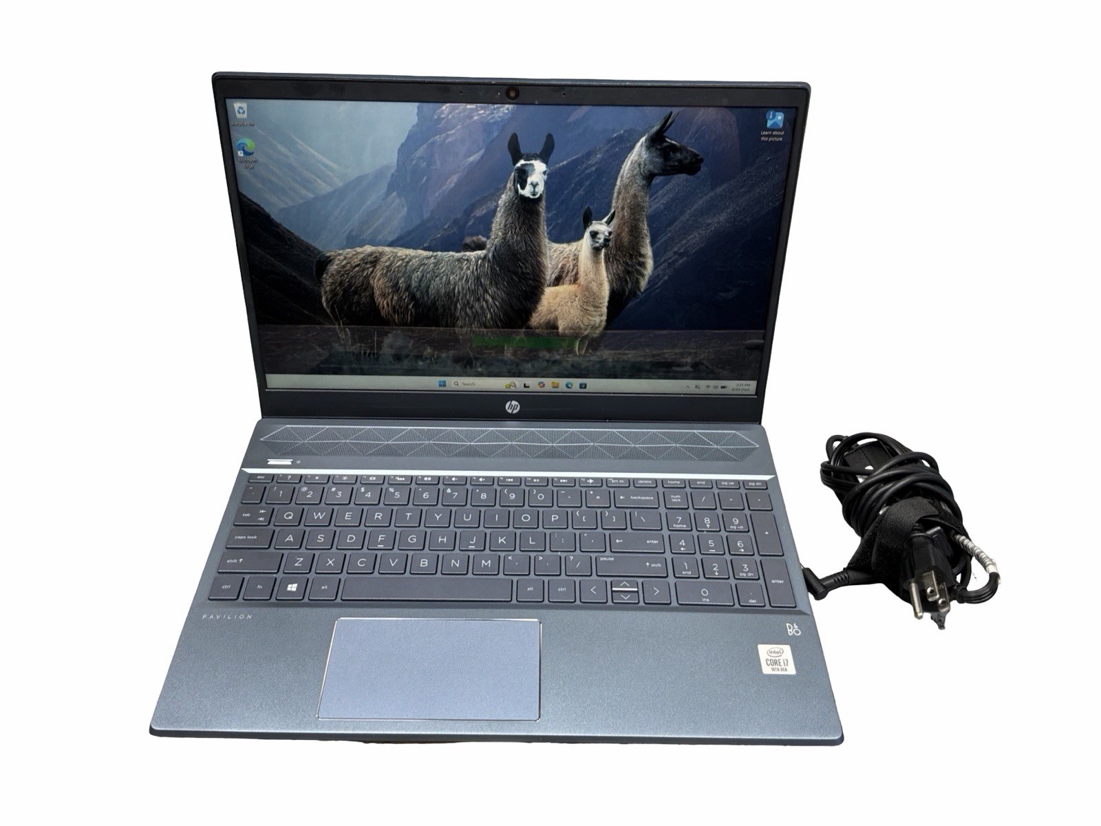 HP PAVILION 15-cs TOUCHSCREEN i7-1065G7 16GB RAM 256GB SSD NVIDIA MX250 WIN 11