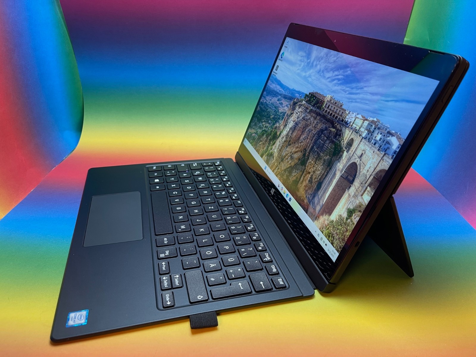 Dell Latitude 7275 Tablet Laptop 12.5m5-6Y57 8GB 256GB DE WIN 11 Pro LTE