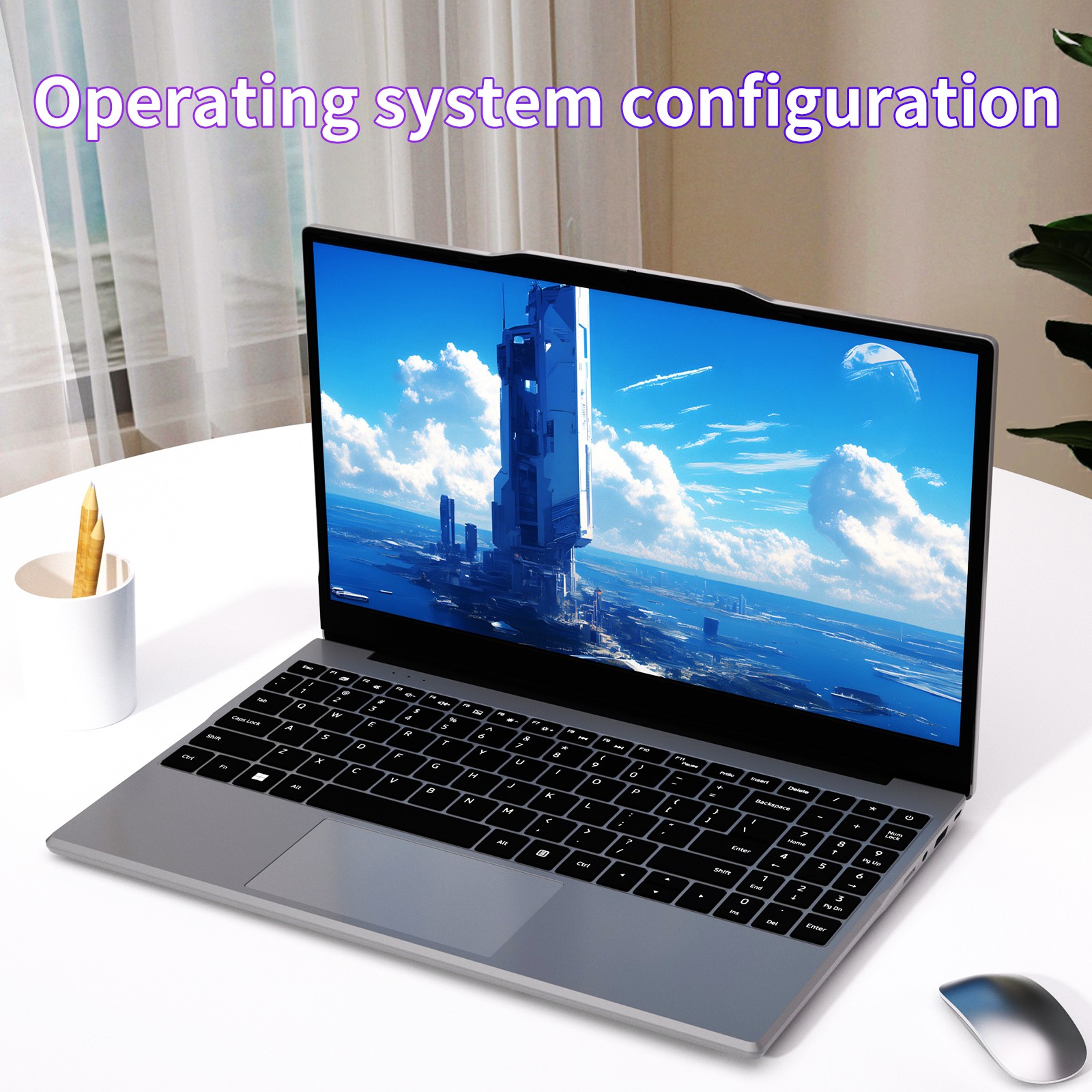 14.1″ FHD Portable Laptop 4-Core 2.9GHz N5095 8GB + 256GB for Business & Study