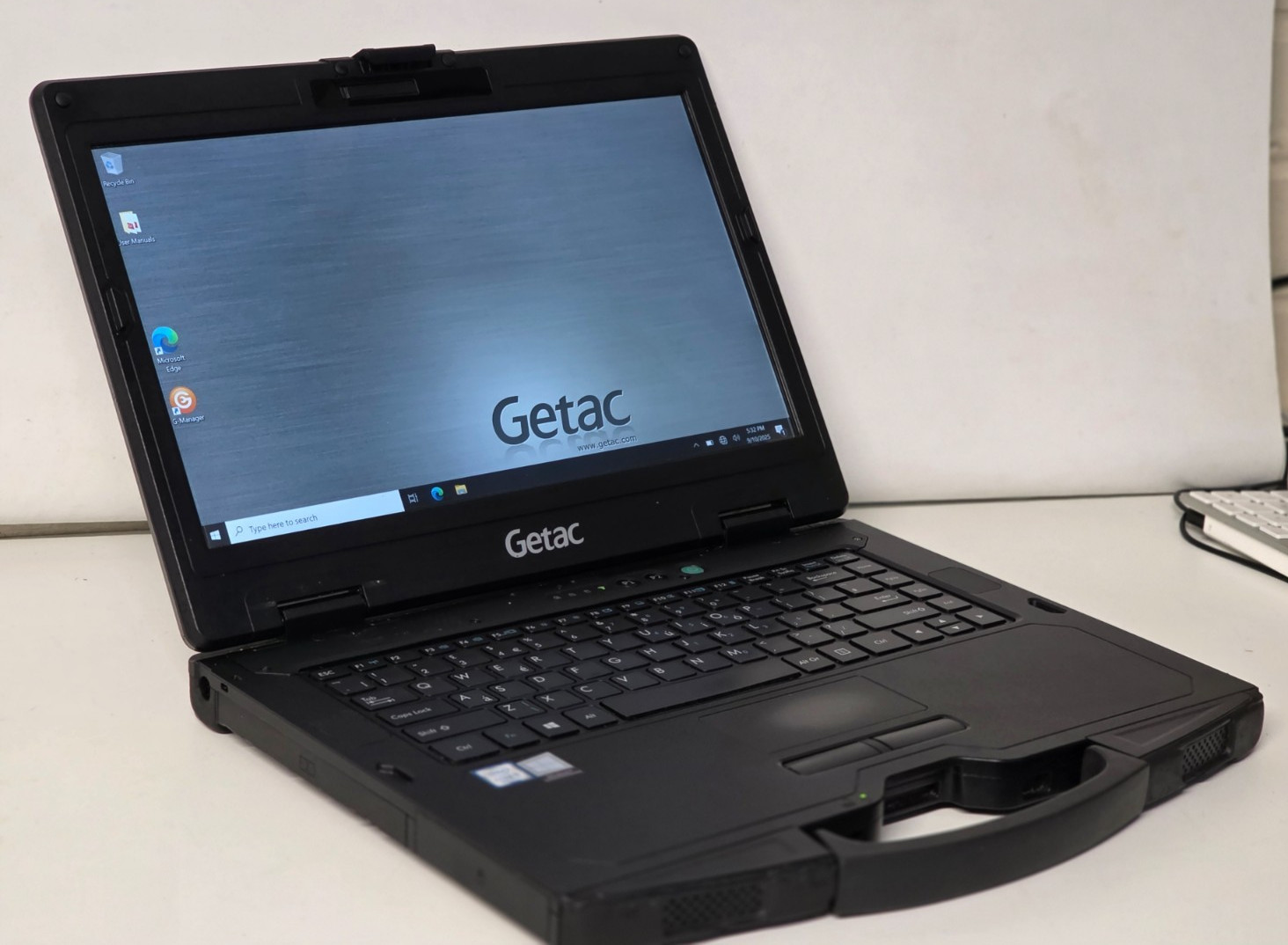 GETAC S410 G2 RUGGED LAPTOP 14″ TOUCH i5-6200U 16GB HDMI GPS Rs232 2 X BATTERIES