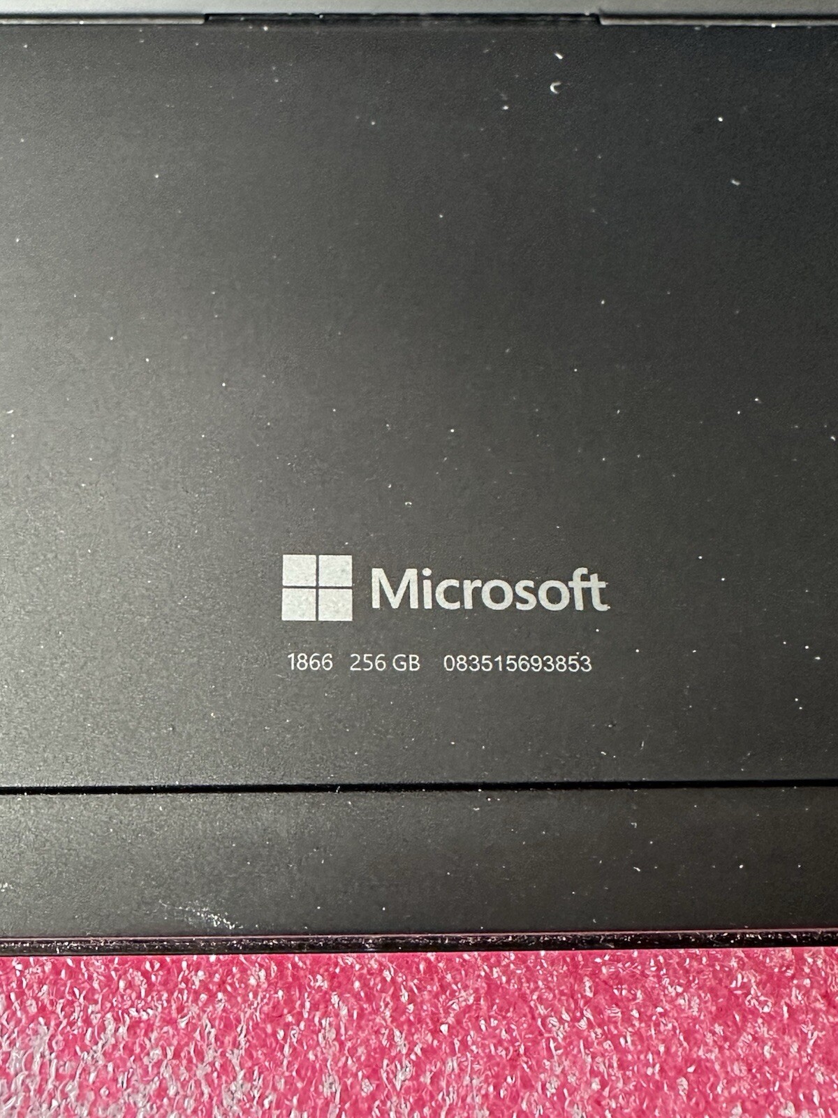 Lot Of 2 Microsoft Surface Model #1866 (256GB SSD) And Model #1645 (128GB SSD