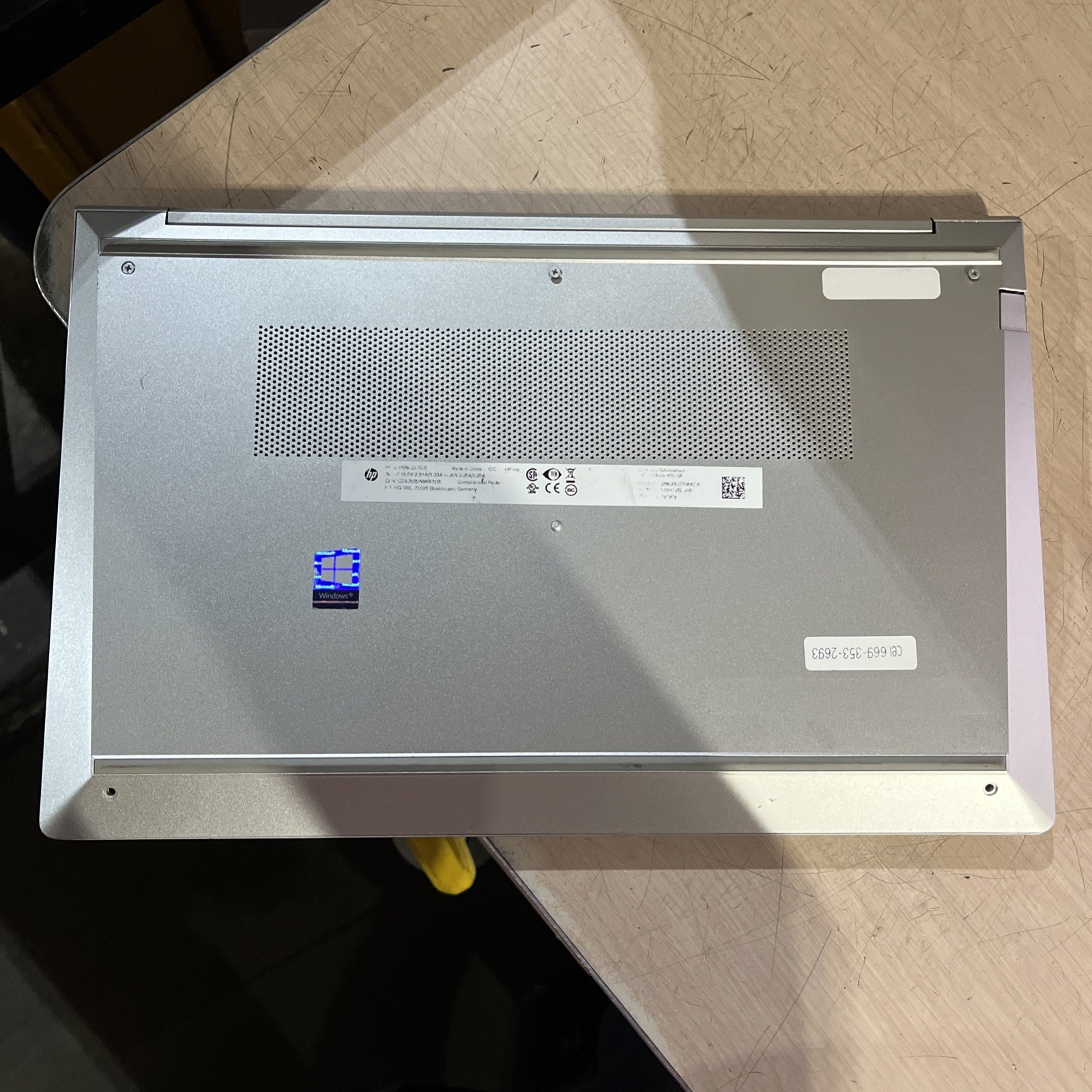 HP PROBOOK 450 G8 INTEL CORE I5-1135G7 8GB RAM NO HD