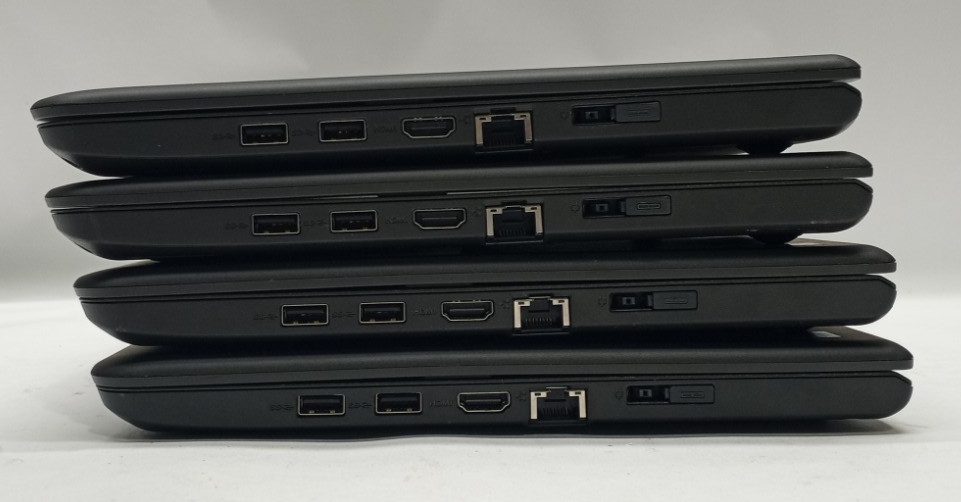 Lot of 4 Lenovo ThinkPad E455 A6-7000 @2.20GHZ 4GB RAM NO HDD/NO OS WH262!