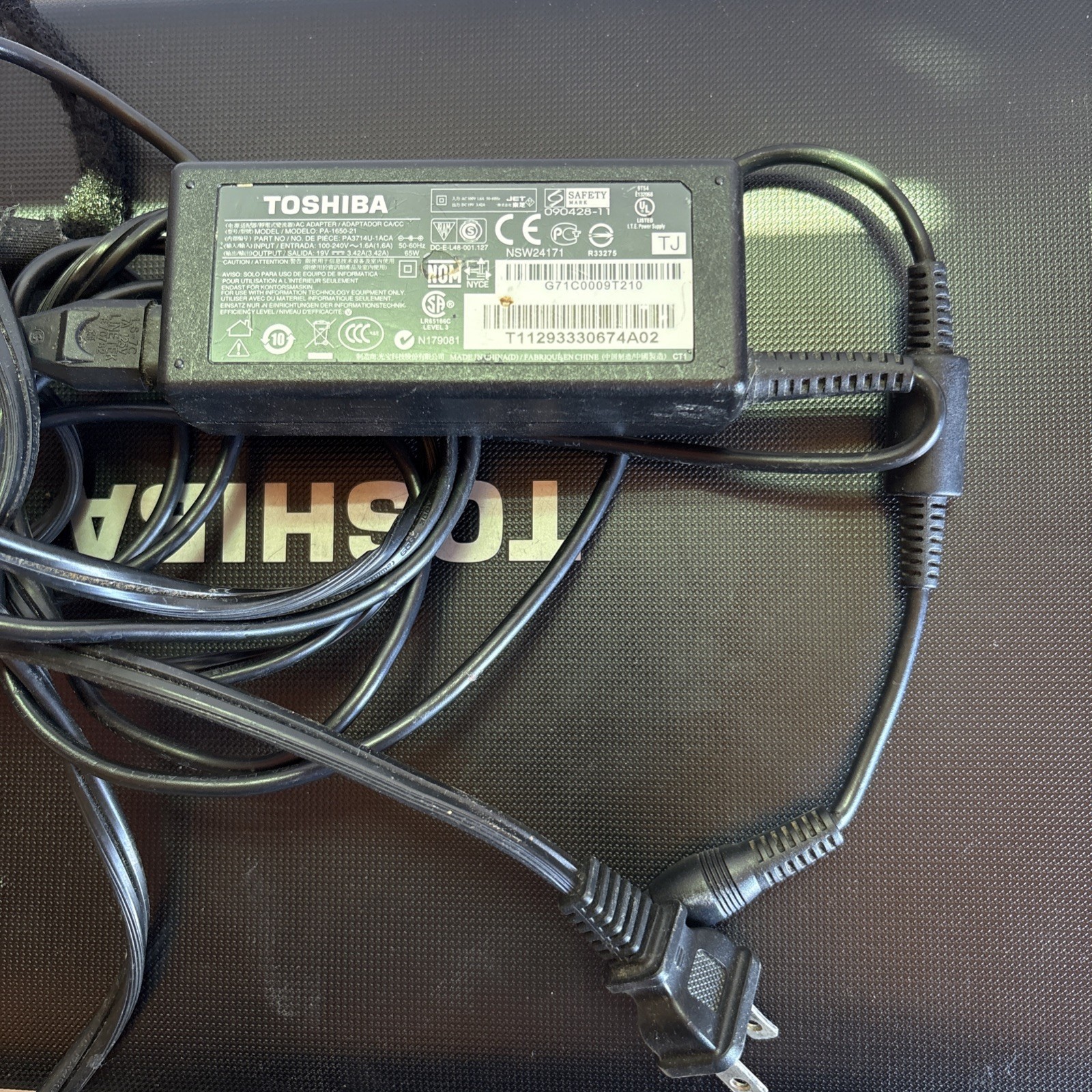 TOSHIBA SATELLITE C655- S5514 – FOR PARTS
