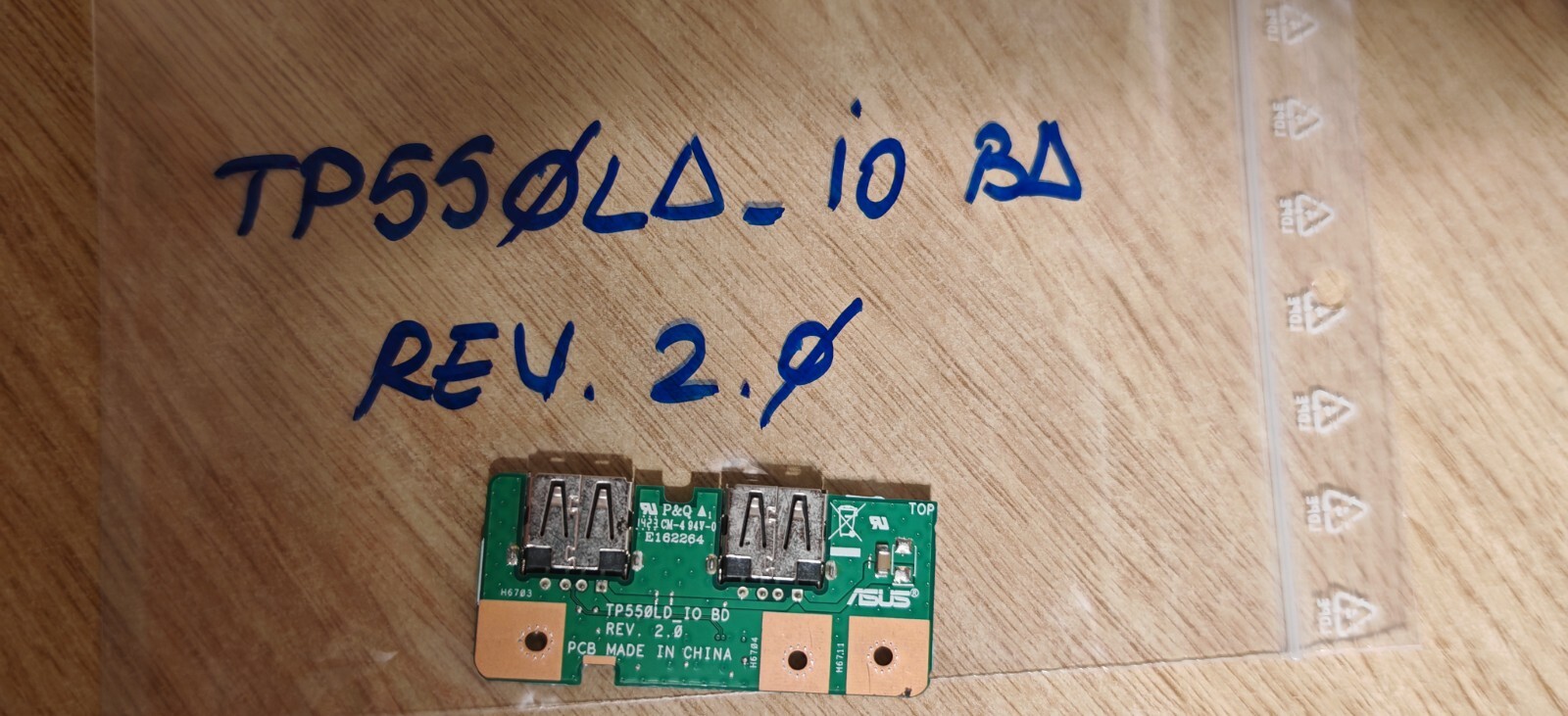 ASUS TP550 2 USB CARD TP550LD_IO BD REV. 2.0