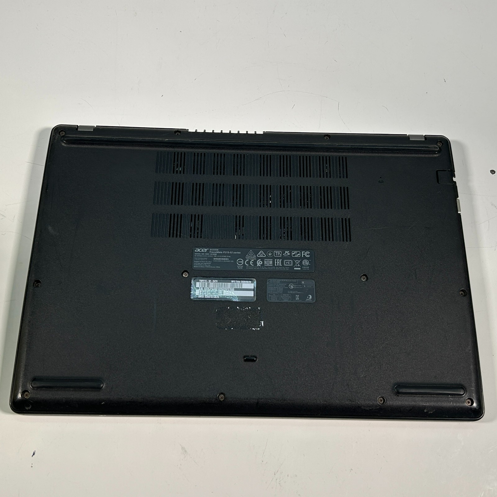 Acer TravelMate P215-52 Intel i5-10210U 1.6GHz 8GB RAM 512GB NVMe No OS/BATTERY