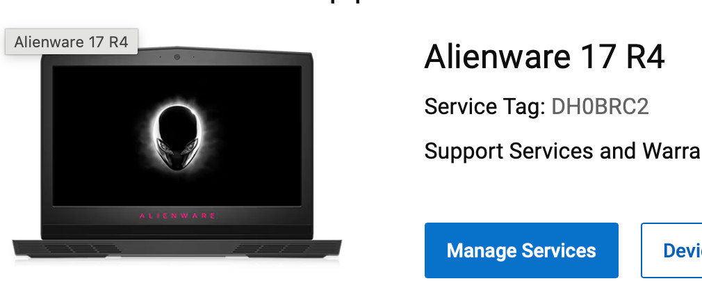 ALIENWARE 17 R4 i7 2.6GHz GeForce GTX 1070 512GB SDD 1 TB HDD 16GB Gaming #H549