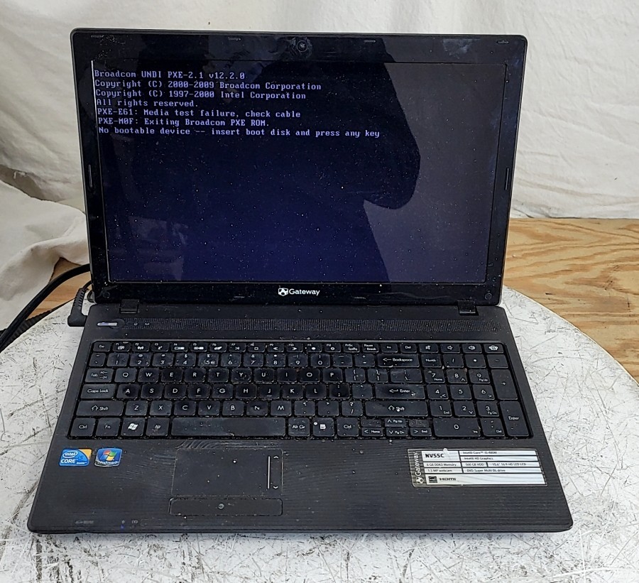 GATEWAY NV55C PEW91 Laptop Core I5 M 480 6GB 500GB SEE NOTES