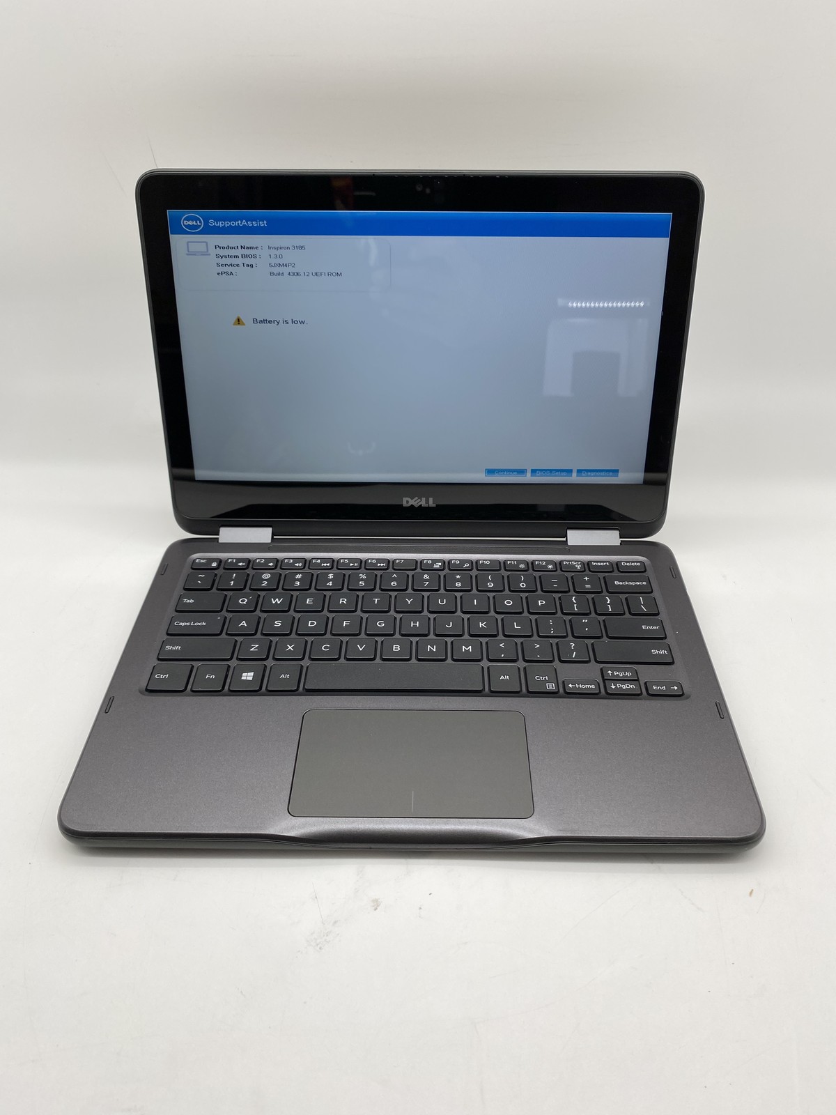 Dell Inspiron 3185 Laptop AMD A6-9220e Radeon R4 1.6GHz 4GB RAM 32GB SSD No oS