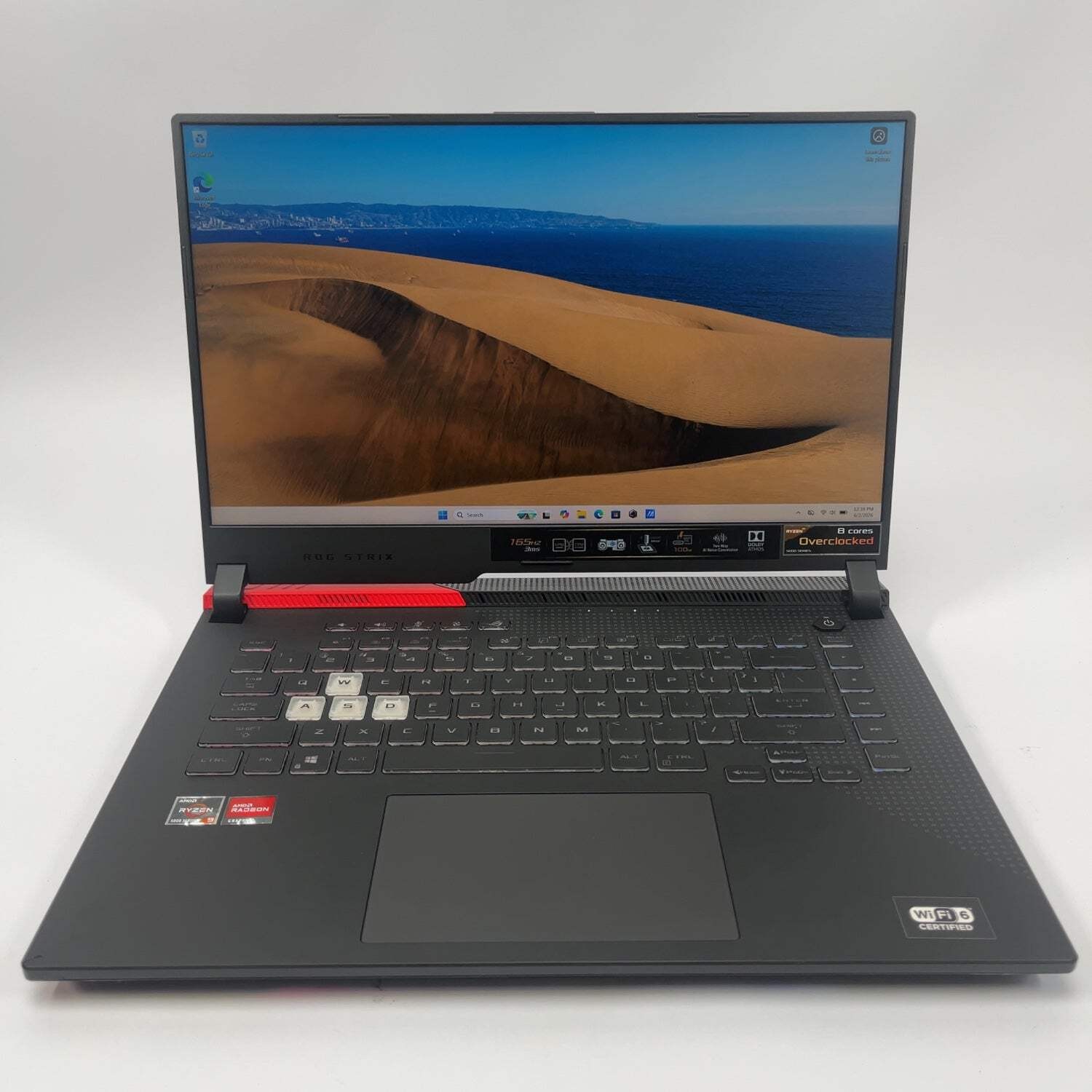 Asus ROG Strix G15 15.6″ Ryzen 9 5980HX 32GB RAM 512GB SSD AMD Radeon RX 6800M