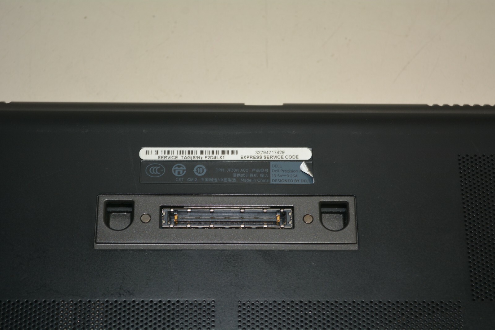Dell Precision M4700 i7-3520 @ 2.9GHz 4GB Ram No HD #W196