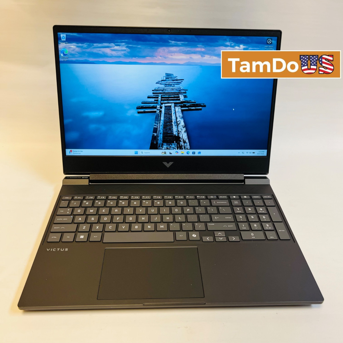 HP Victus 15 Laptop, 15.6″ FHD 144Hz, Ryzen 7 7445HS, 16GB, 512GB, RTX 4050
