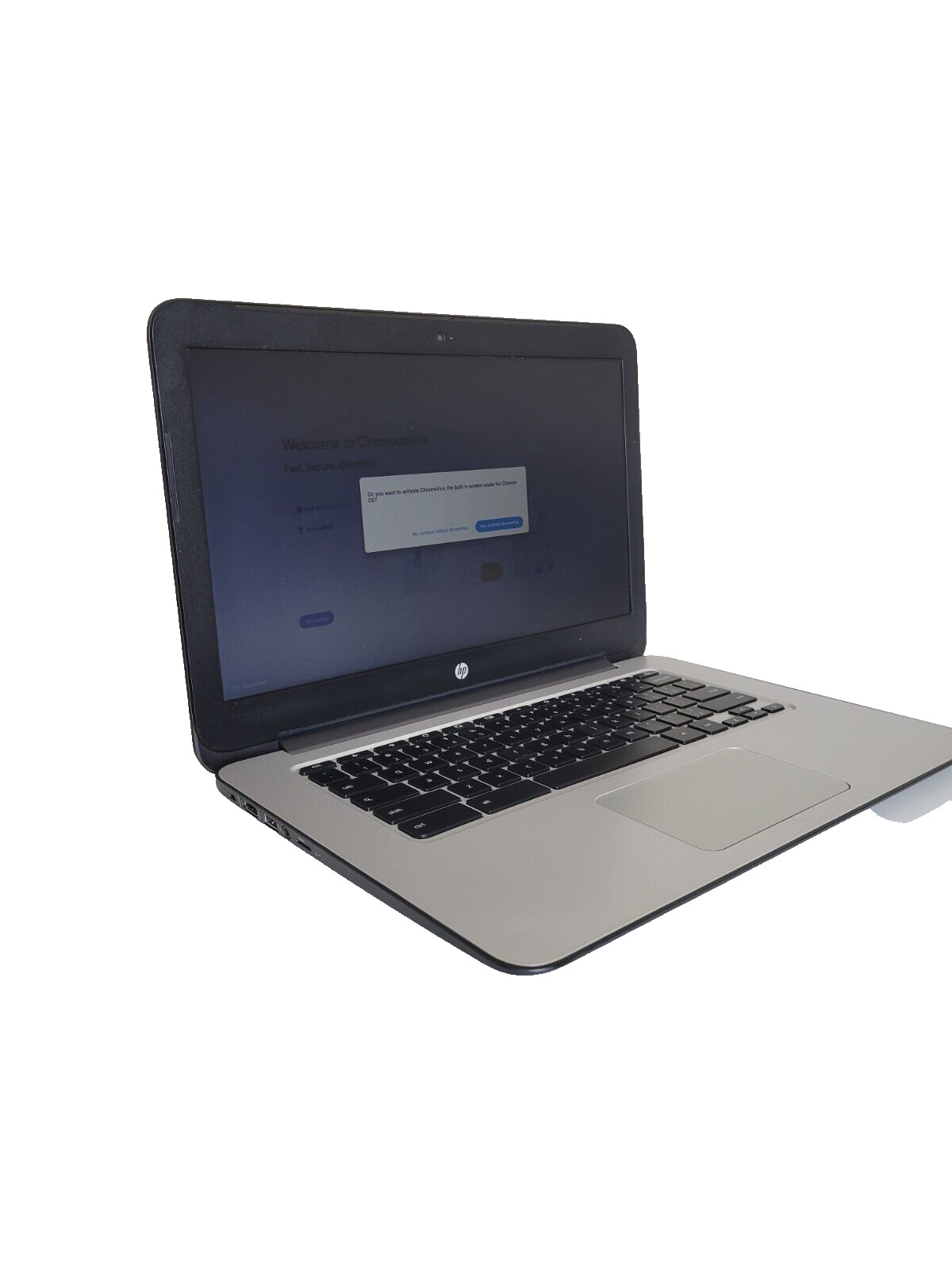 HP Chromebook 14″Intel(R) Celeron(R) CPU N2840 @ 2.16GHz (2 thrds 2.58GHz 4GB)