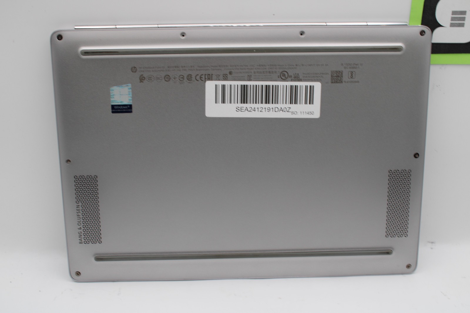 HP EliteBook Folio G1 Touch m5-6Y54 @ 1.1 GHz 8GB RAM No SSD No OS