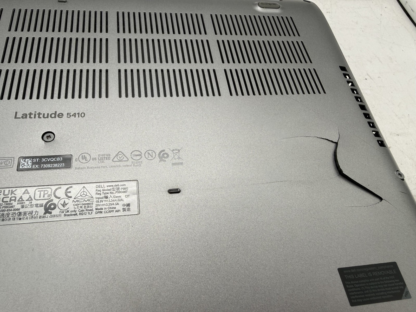 Dell Latitude 5410 i5-10310U @1.70GHz 8GB No SSD/OS