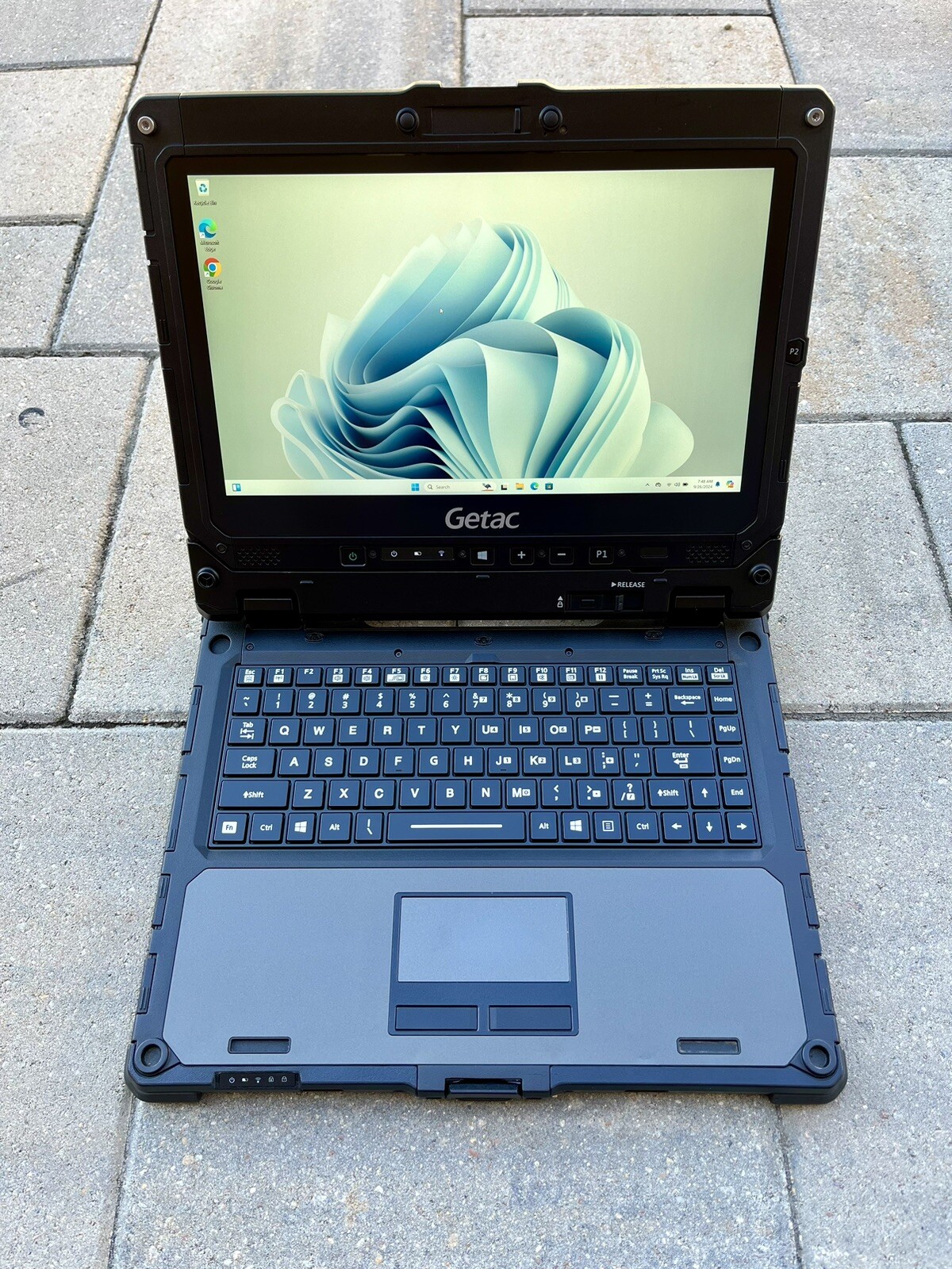 Getac K120 Rugged Toughbook Touch i5-8250U 1.60Ghz 16GB 256GB SSD Win 11 pro