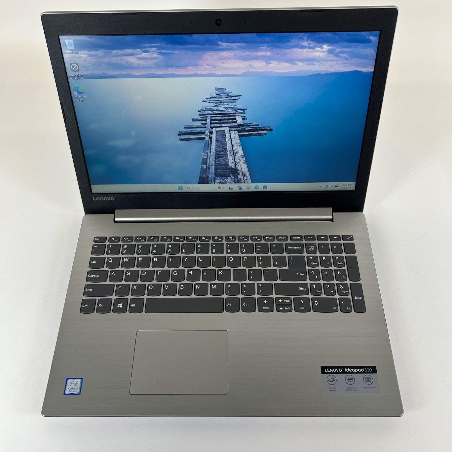 Broken Lenovo Ideapad 330 15IKB3 15.6″ i5-8250U 1.6GHz 8GB RAM 1TB HDD Read