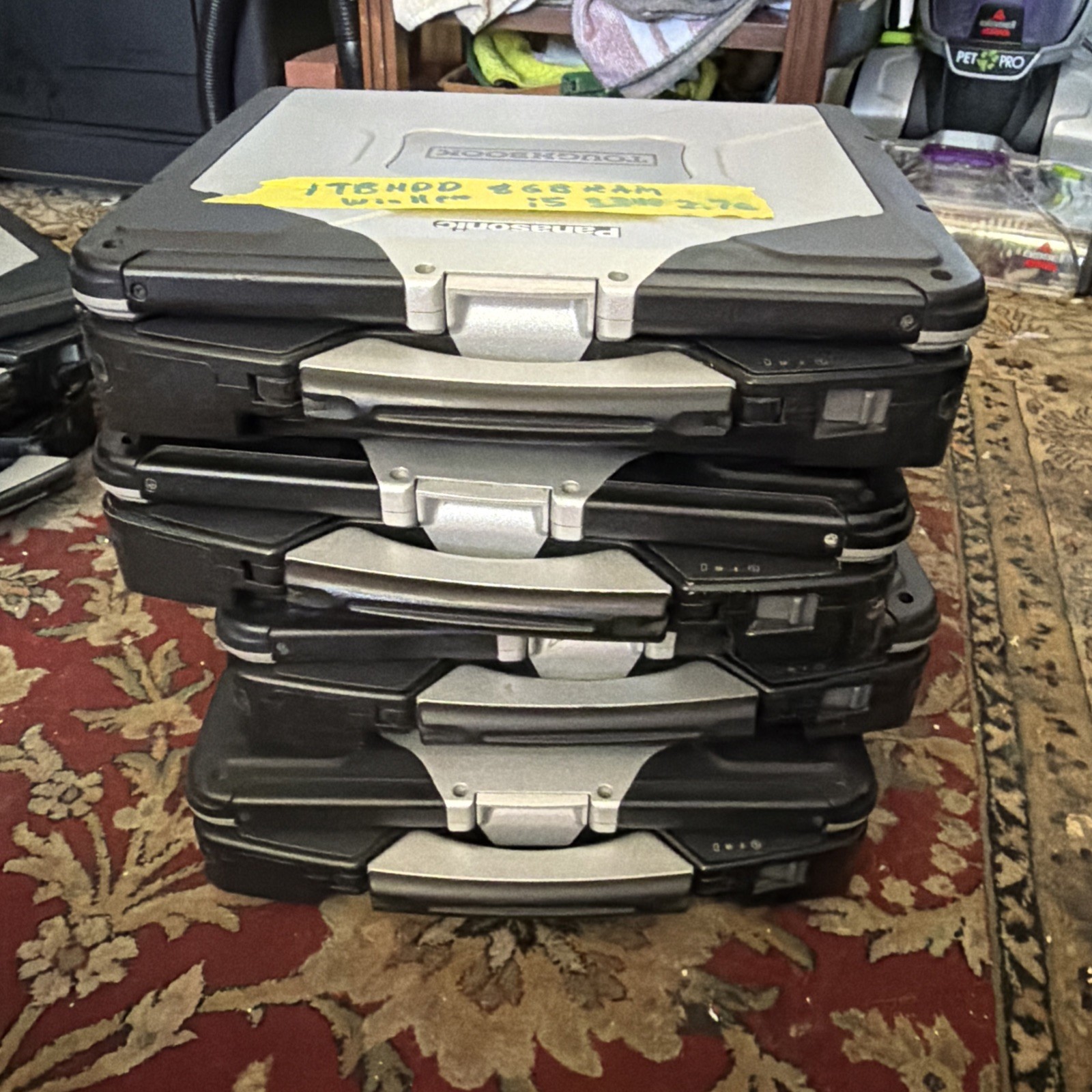 4 Panasonic CF-31 all 4 have windows 11 pro new batt hdd/ssd and ram included