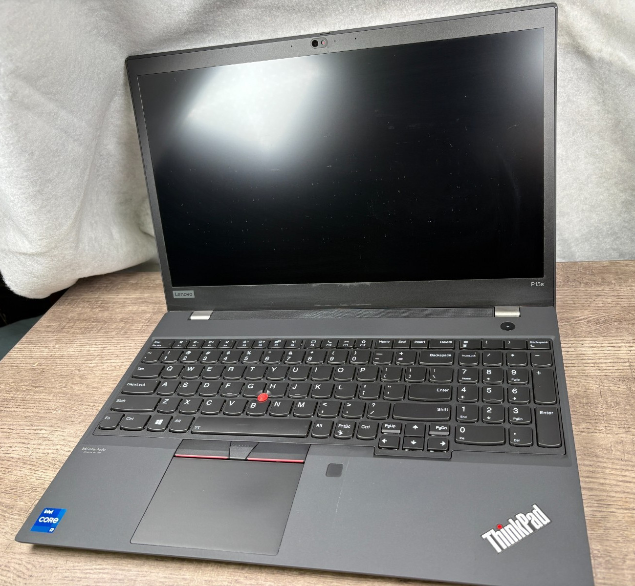 Lenovo ThinkPad P15s Gen2 I7-1165G7 16GB RAM 500GB SSD *See Condition Detail
