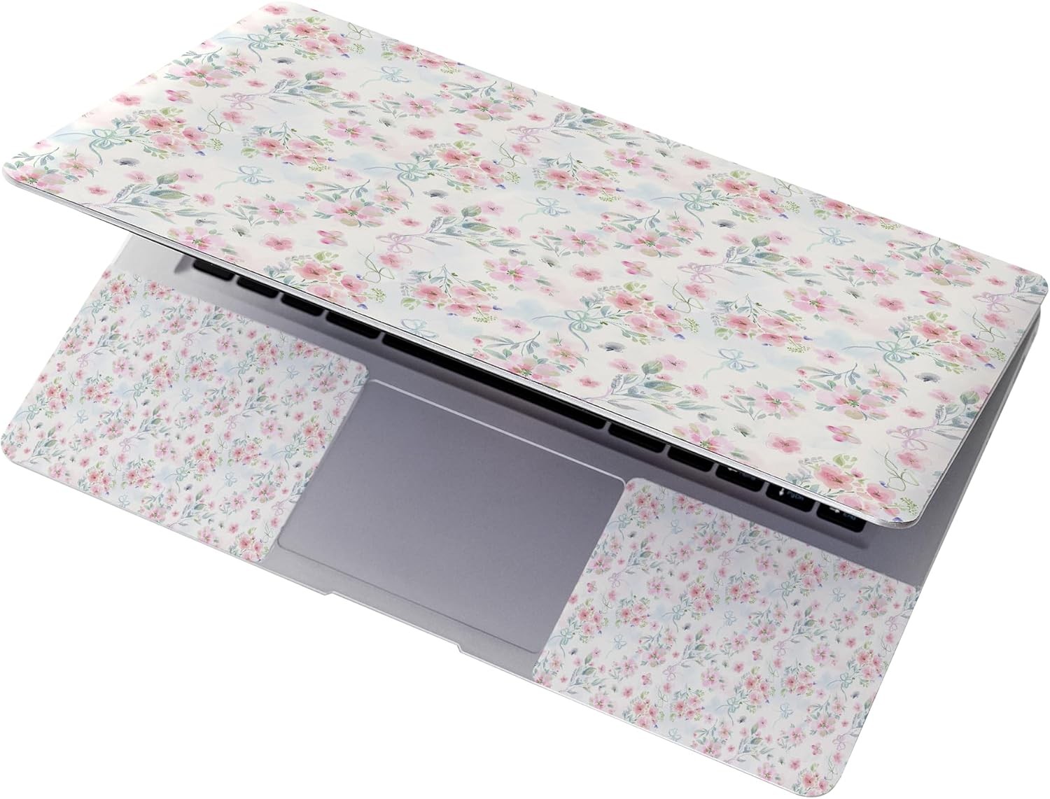 11.6 13 13.3 14 15 15.6 inches Netbook Laptop Skin Sticker Decal Pink Flowers