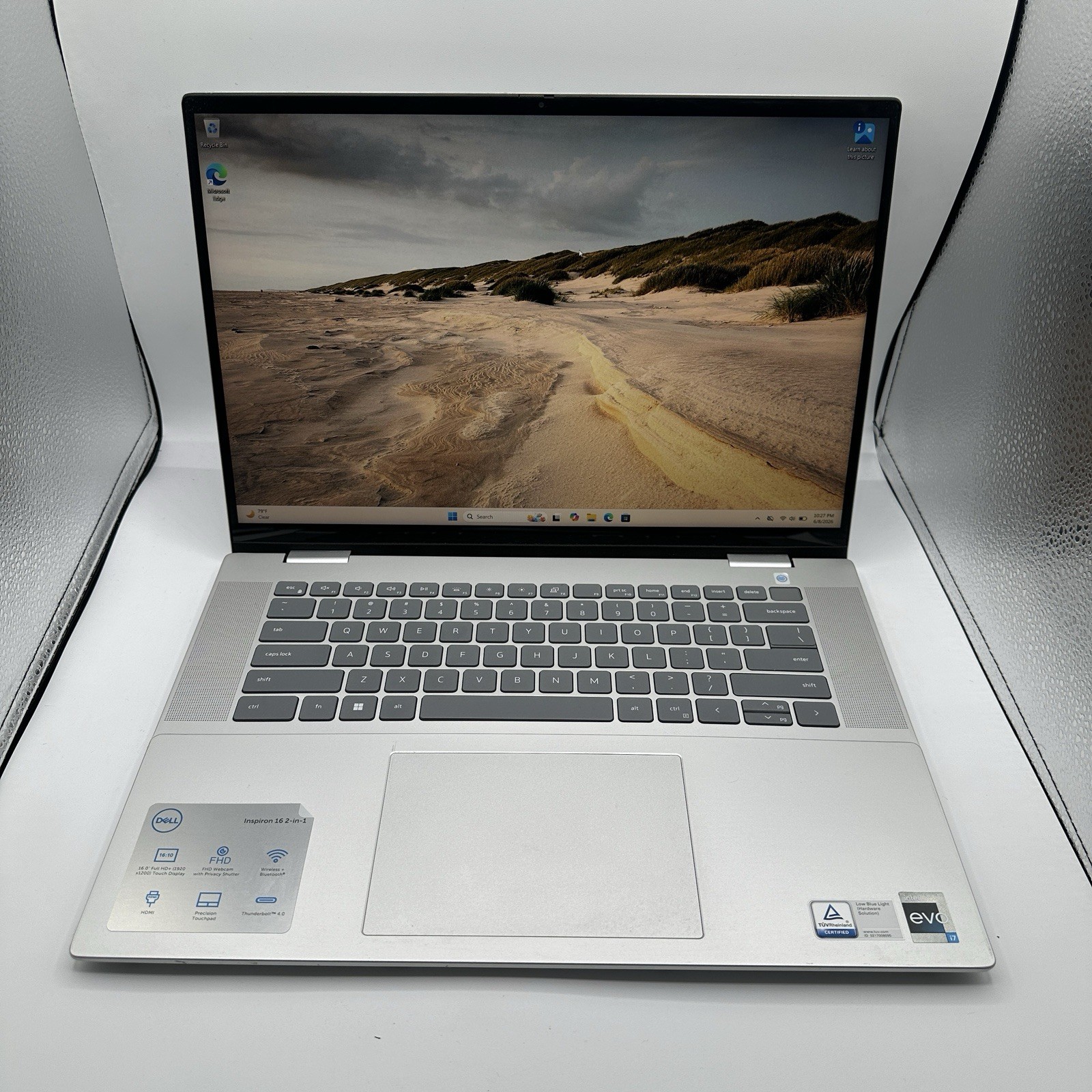Dell Inspiron 2 in 1 Touch 16″ i7-1360P 2.2GHz 16GB RAM 1TB SSD Read