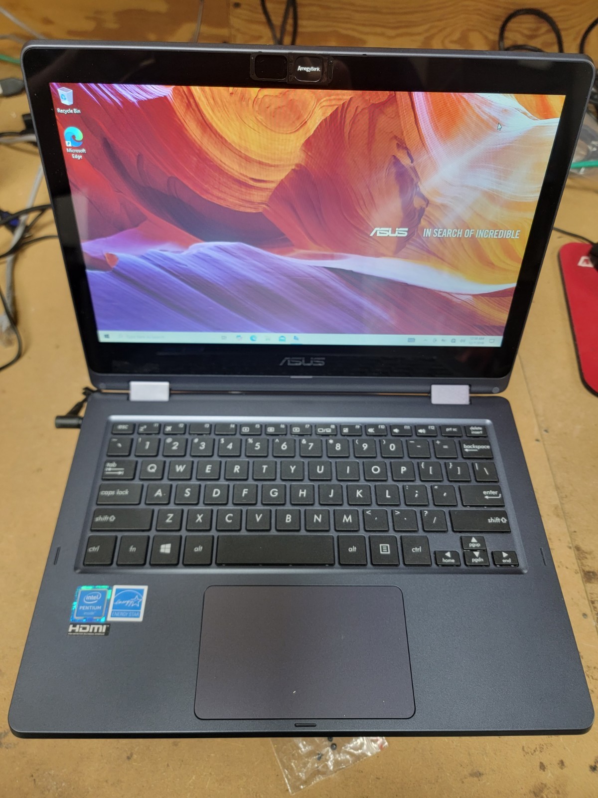 ASUS TP202N Laptop – PENTIUM N4200 – 4GB – 120GB EMMC – WIN 10 – Touchscreen