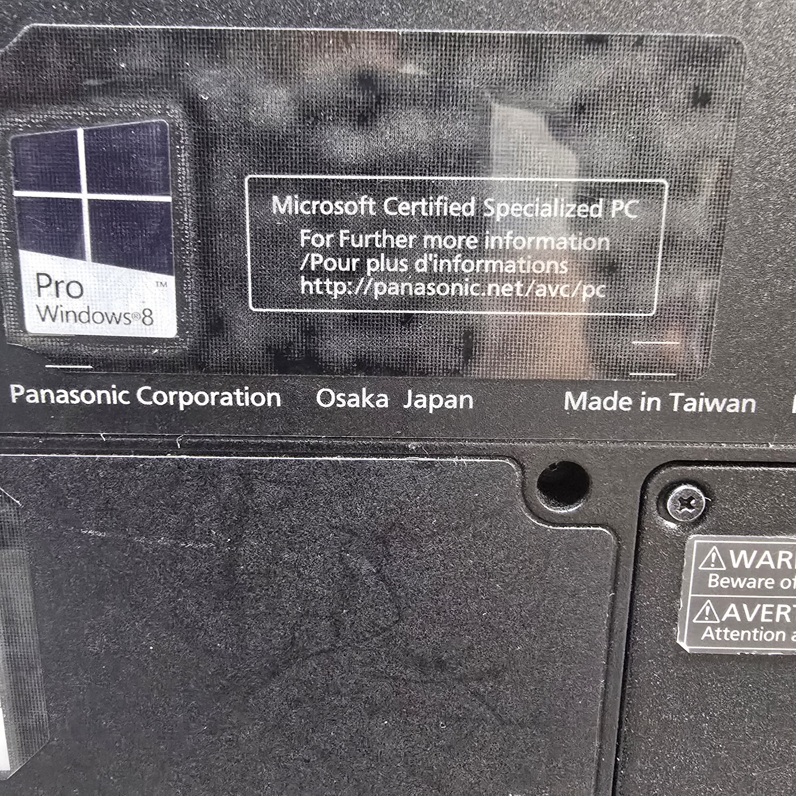 Panasonic Toughbook CF-31 MK4 13.1 Laptop i5 3340M 8GB 500GB Win10 Pro Touch