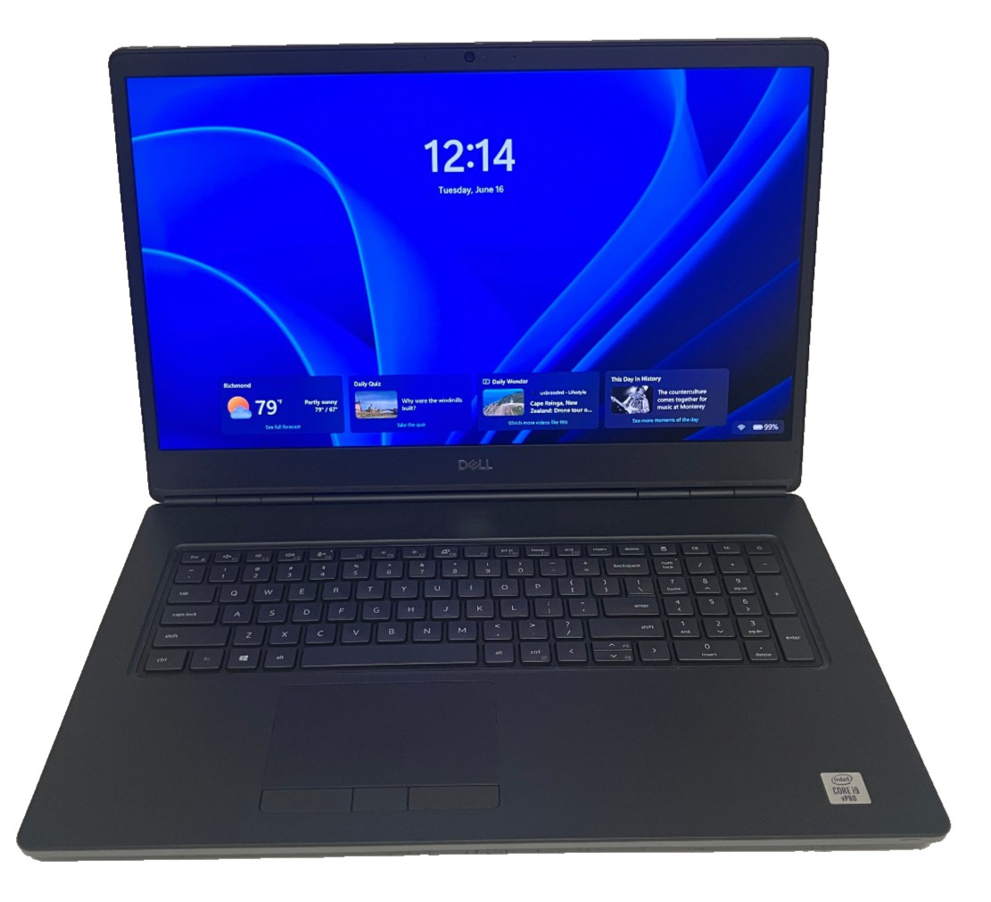 Dell Precision 7750 17″ NVIDIA RTX 4000 8GB 2.4GHz Intel Core i9-10885 64GB 1TB