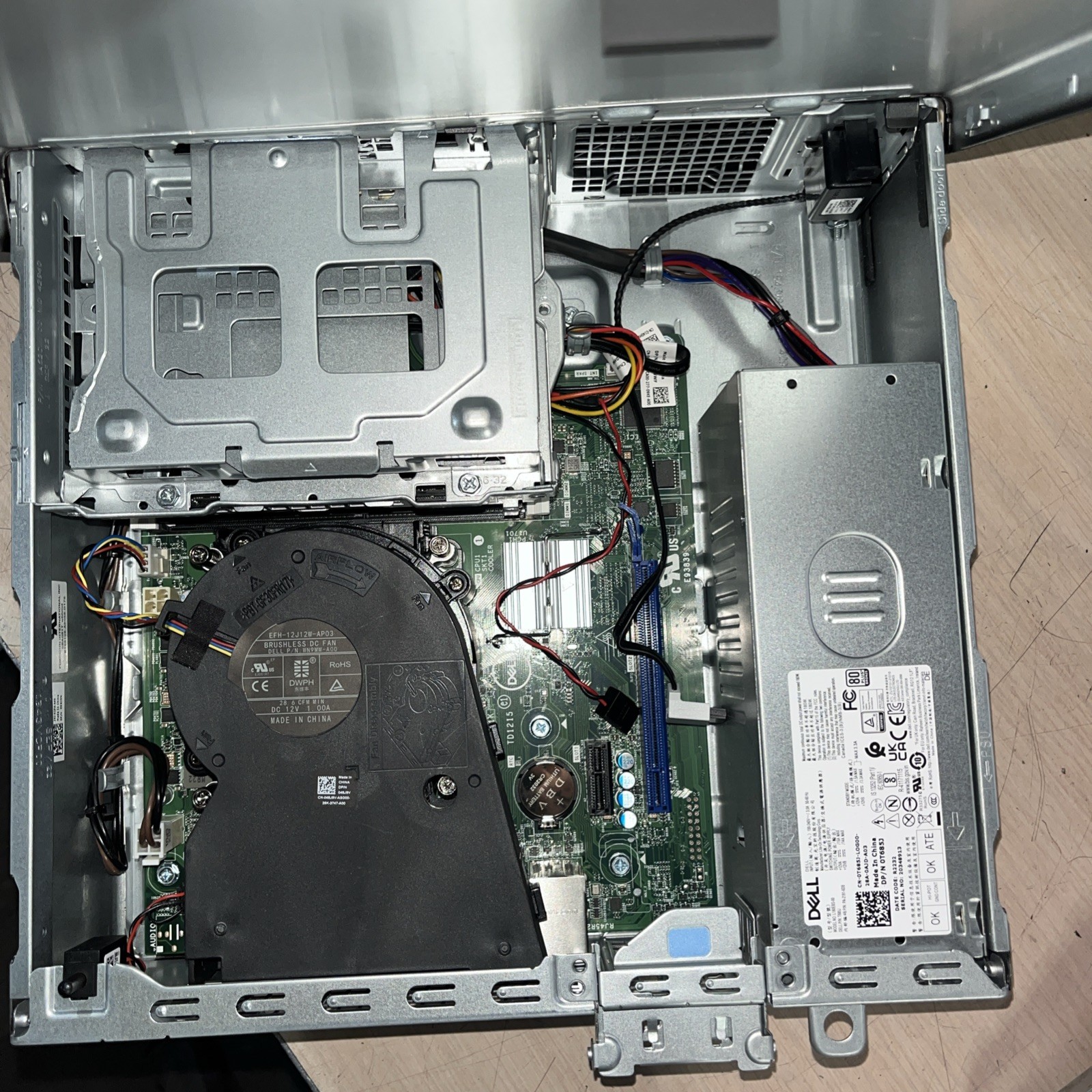 DELL OPTIPLEX 3000 INTEL CORE I5-12500 8GB RAM NO HD