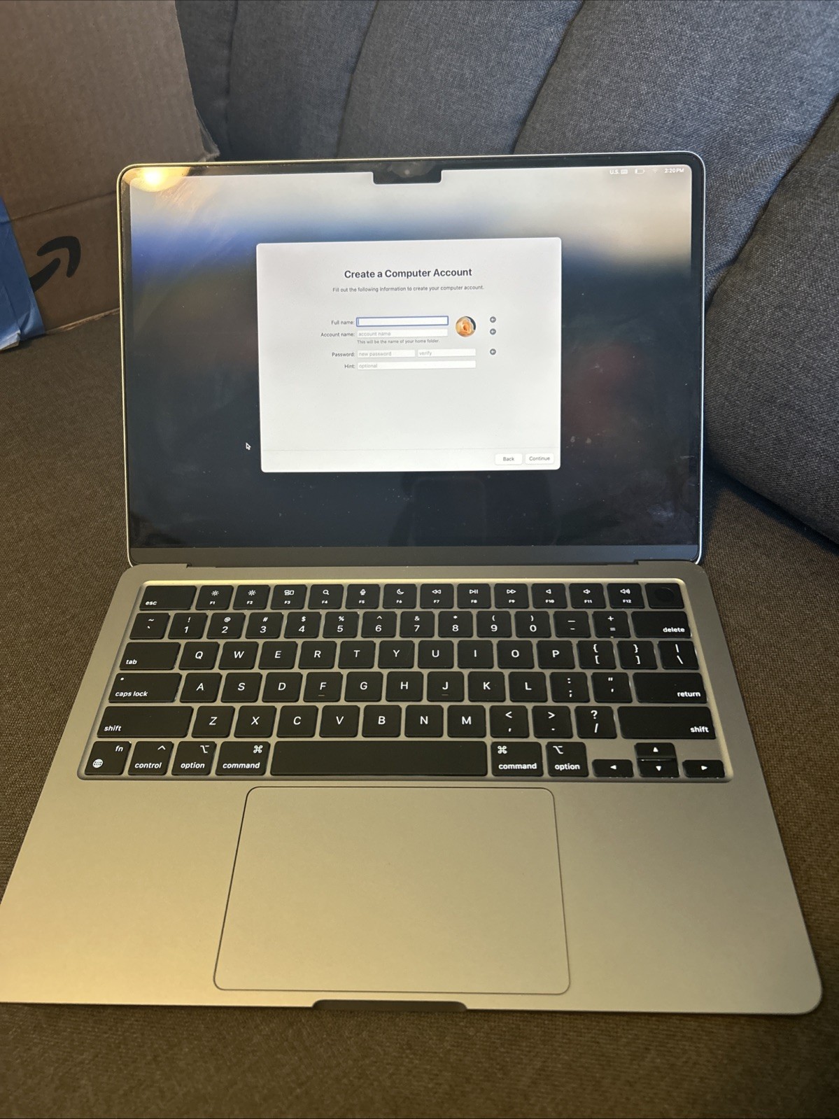 MacBook Air 13” 2024 Apple m3 Model. Very New Condition