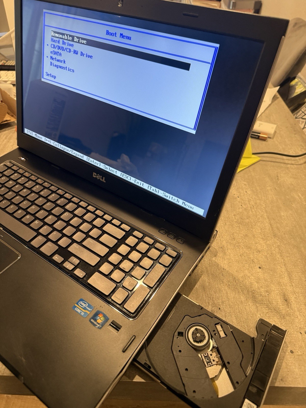 Dell Vostro 3750 17.3” Intel Core i5 2.50GHz 4GB RAM No HDD /BIOS Tested ✅
