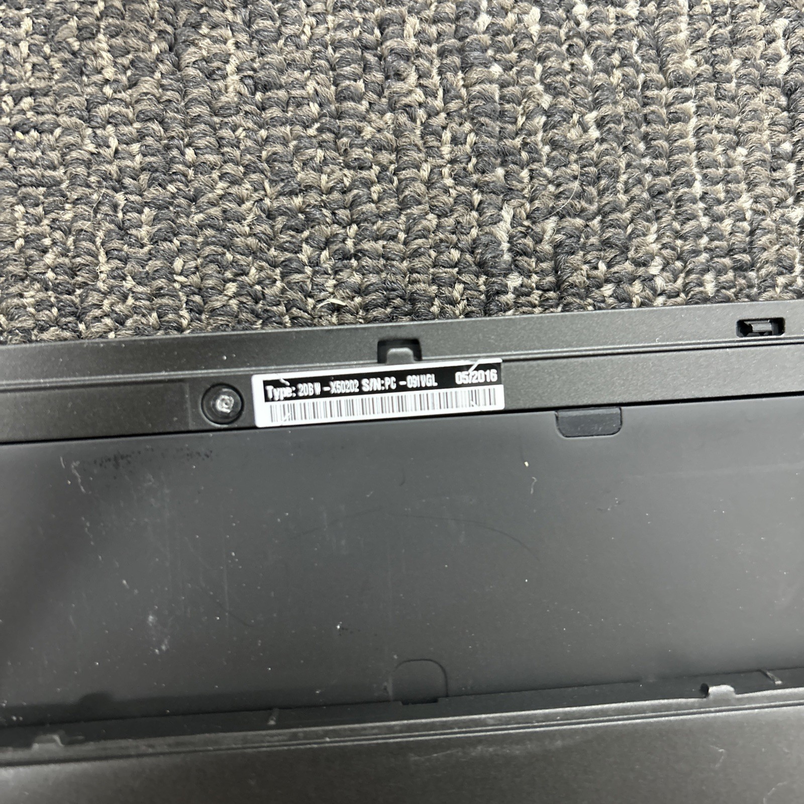 Lenovo Thinkpad T450s 20BW i7-no internal storage drive (Boots to BIOS)
