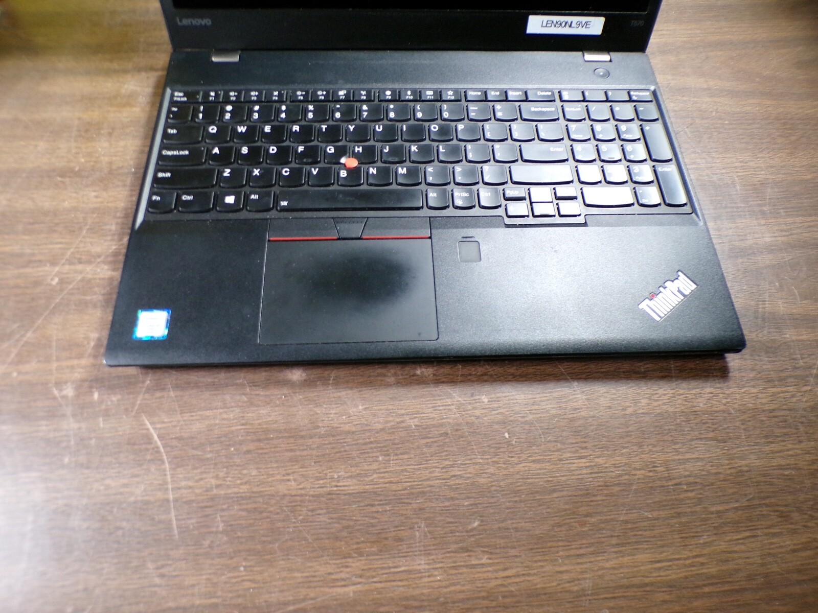THINKPAD LENOVO T570 INTEL CORE i5-6300U 2.40GHZ 4GB RAM **NO HD/ NO CADDIE