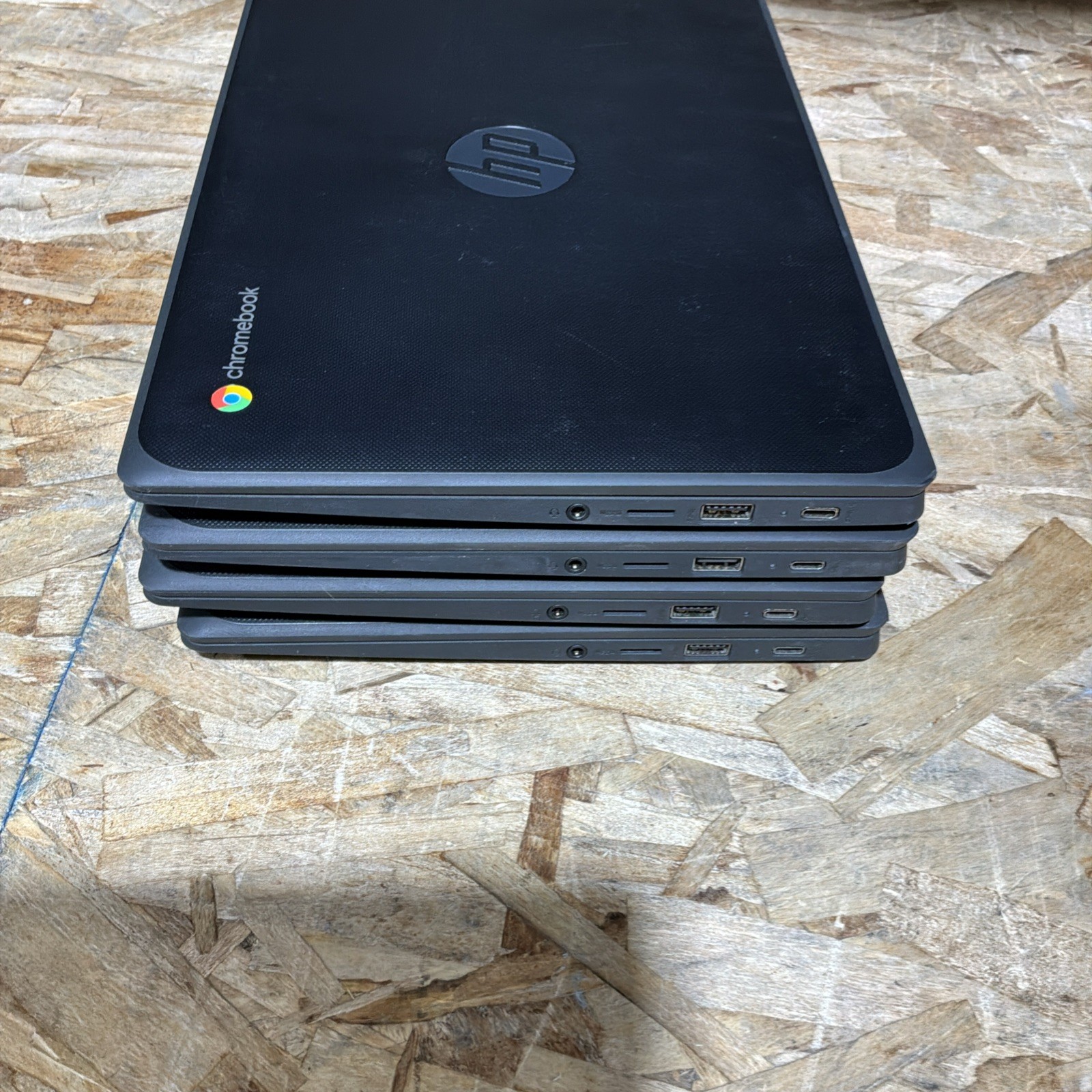 Lot Of 4! HP Chromebook 11 G9 EE Celeron N4500@1.10GHz 4GB RAM 32GB SSD