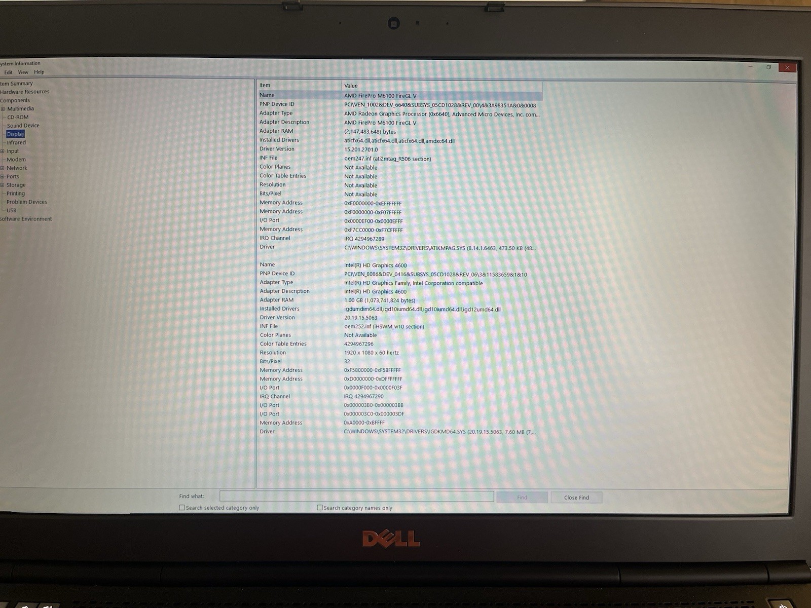 Dell Precision M6800 i7 8GB 256GB SSD Hybrid Graphics 17″ Win 10 Pro Gray