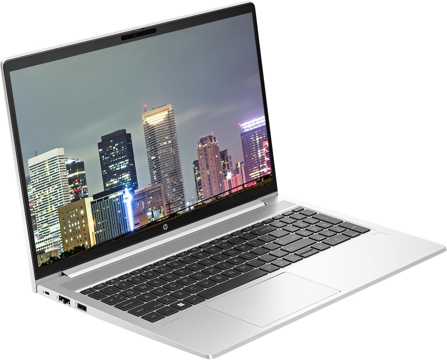 HP ProBook 450 G10 15.6″ i5, 8GB RAM, 256GB SSD with 2 EliteDisplay 24″ Monitors