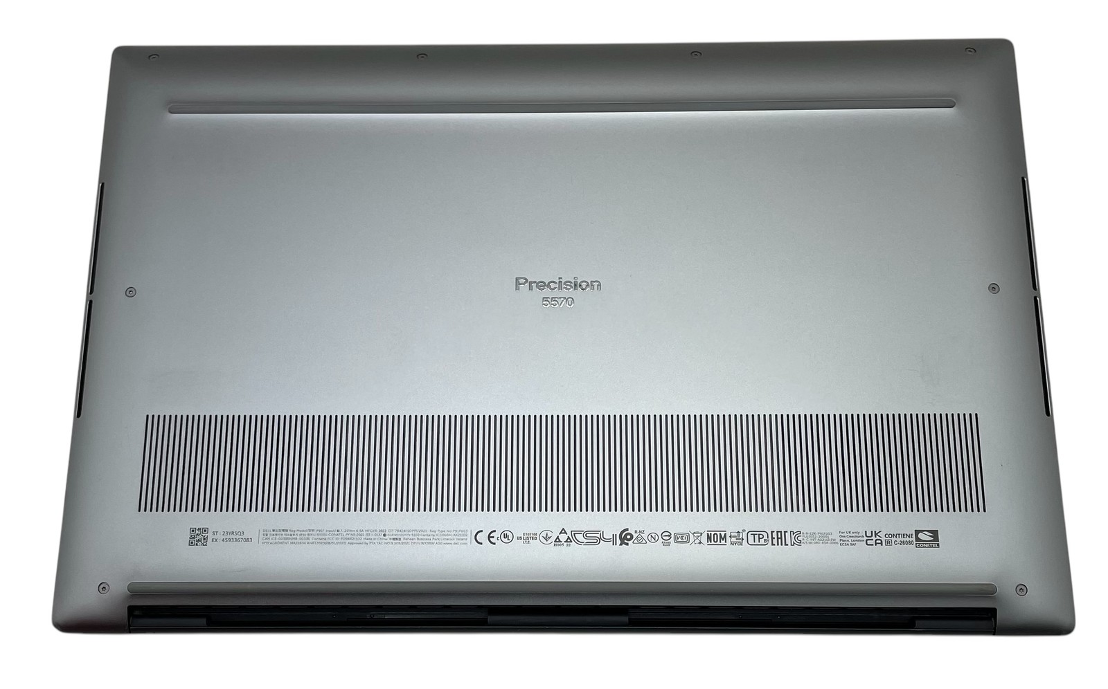 DELL PRECISION 5570 15″ i7-12800H 32GB RAM 1TB SSD–GRADE C LOW BATTERY HEALTH