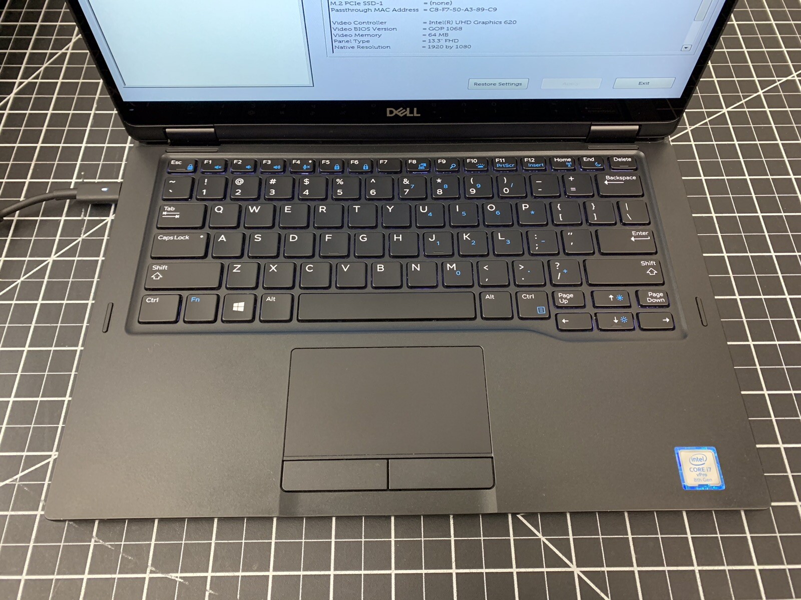 Dell Latitude E7390 Touch 13.3” Core i7-8650U @ 1.90 GHz | 128GB, 16GB | #T541