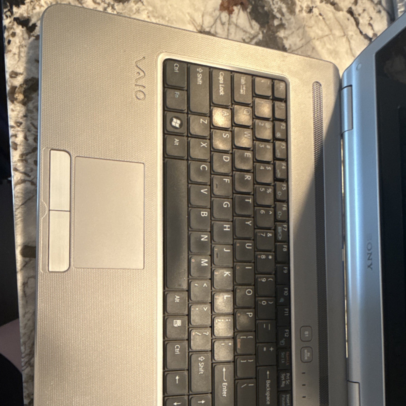 Sony Vaio Silver Notebook Laptop VGA USB 2.0 Casual Computing