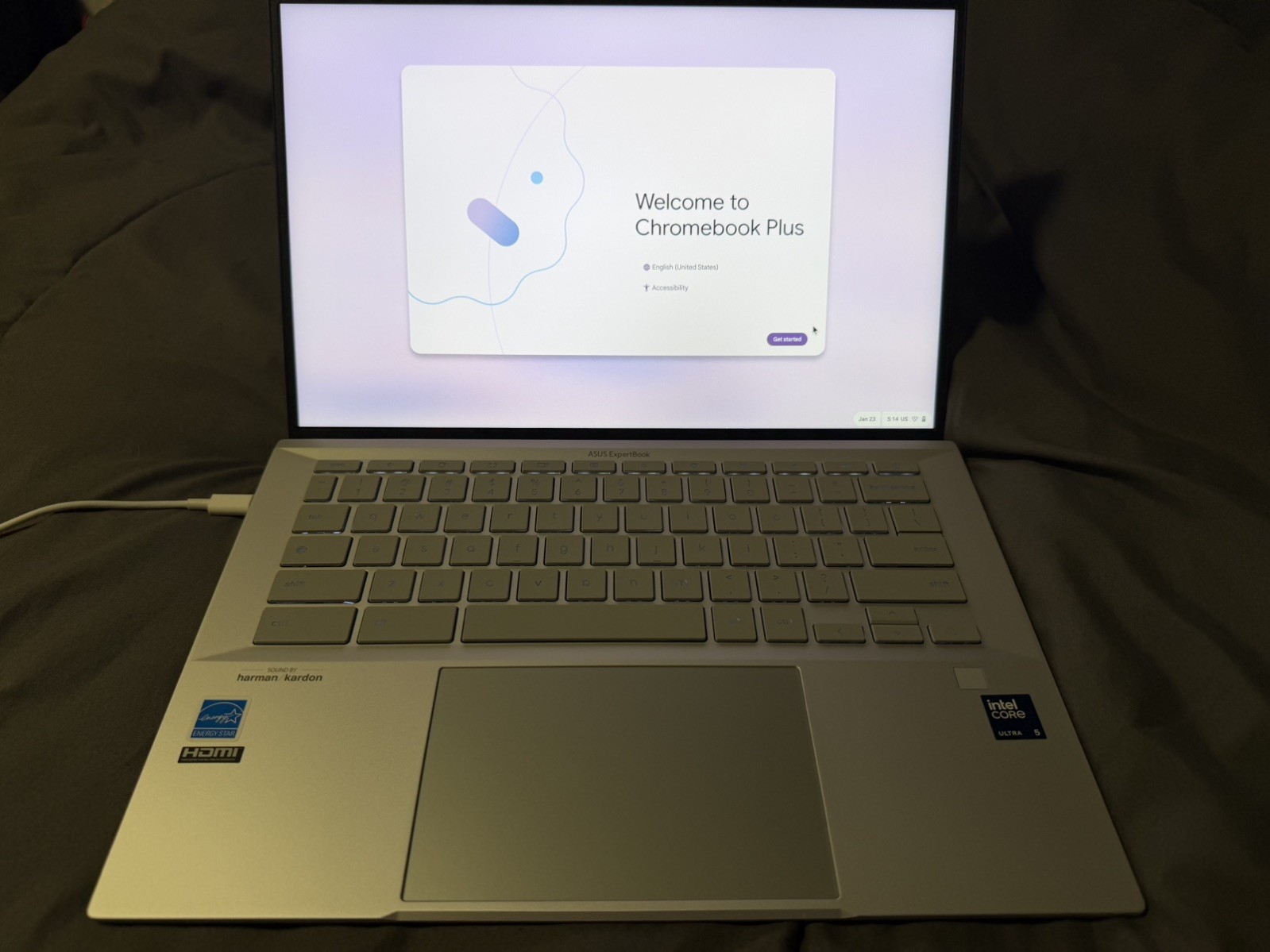 ASUS ExpertBook CX54 Chromebook Plus, Intel Core Ultra 5 [8GB RAM] [128GB SSD]