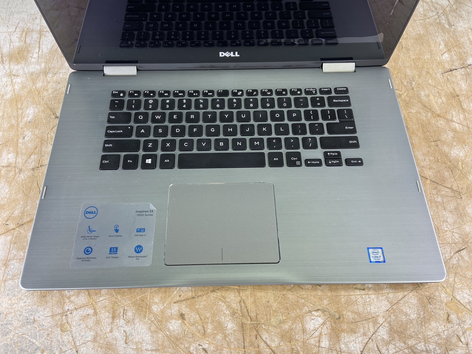 DELL INSPIRON 15 7579 2-IN-1 i7-7500U @ 2.70GHz, 16GB RAM, NO HDD/OS – (PARTS)
