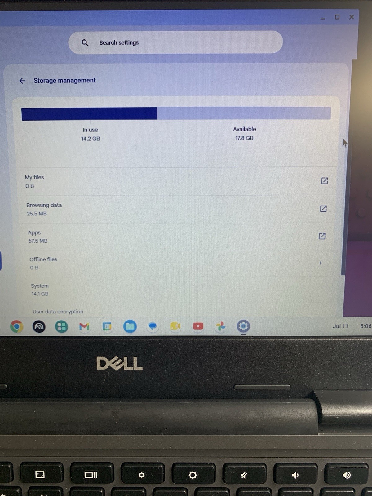Dell 3100 ChromeBook Laptop / 4GB DDR4 / 32GB SSD / USB C / TESTED WORKING READY