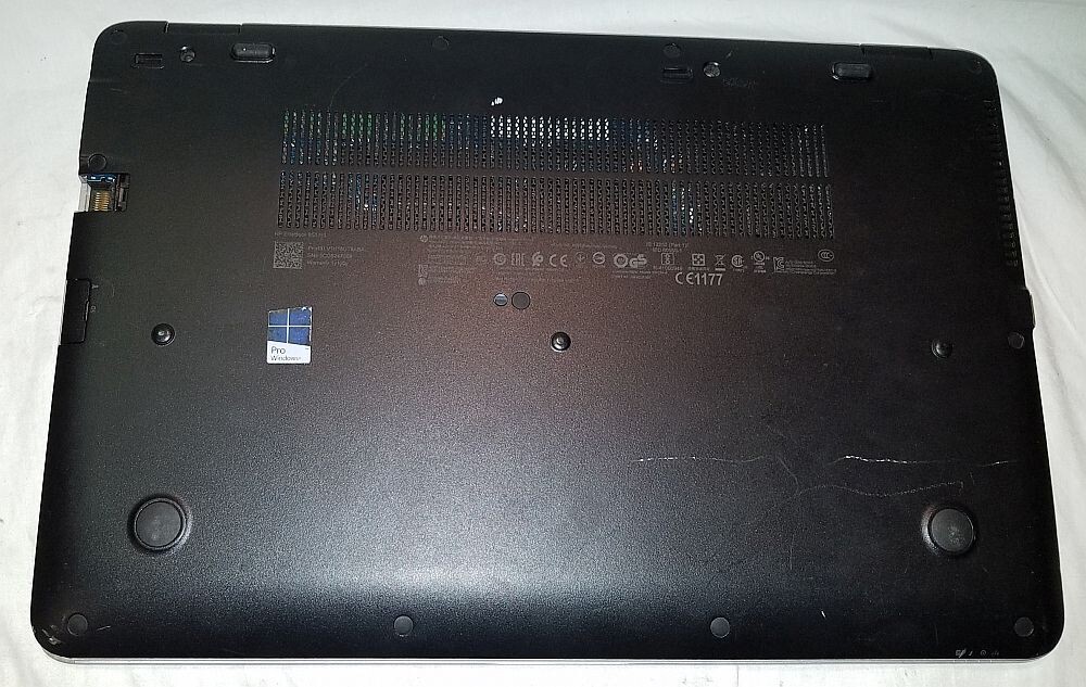 HP EliteBook 850 G3 15.6 Laptop Intel i5 6200U 2.3Ghz 3.88GB RAM 250GB SSD Win10