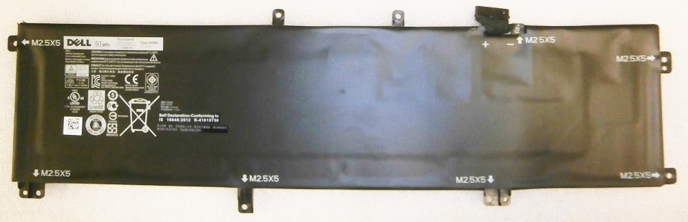 Original Battery Dell 0H76MY 245RR 7D1WJ H76MV Dell XPS 9530 Precision M3800