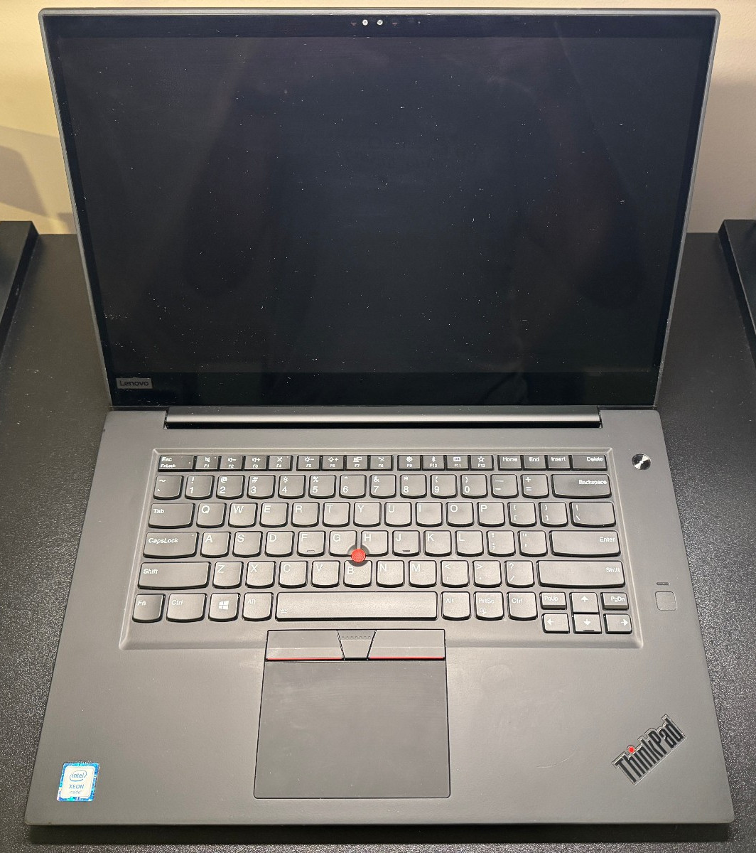 Lenovo ThinkPad P1 15.6” 4K Touch Xeon E-2176M 32GB ECC 512GB SSD NVIDIA P2000