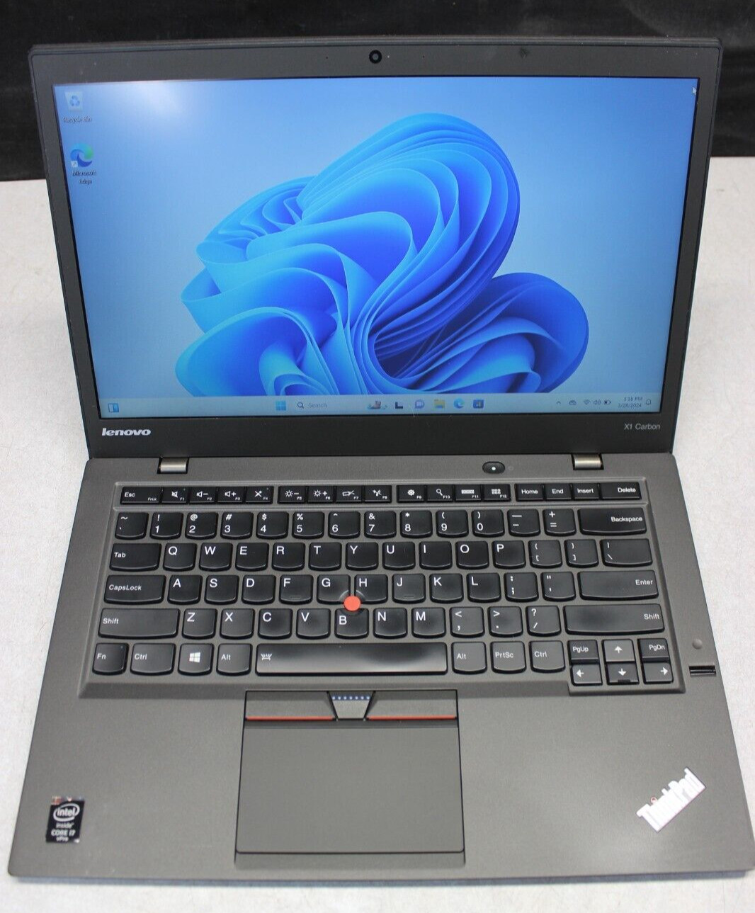 Lenovo X1 Carbon I7-5600U M.2 256GB-8GB LPDDR3 Win11Pro
