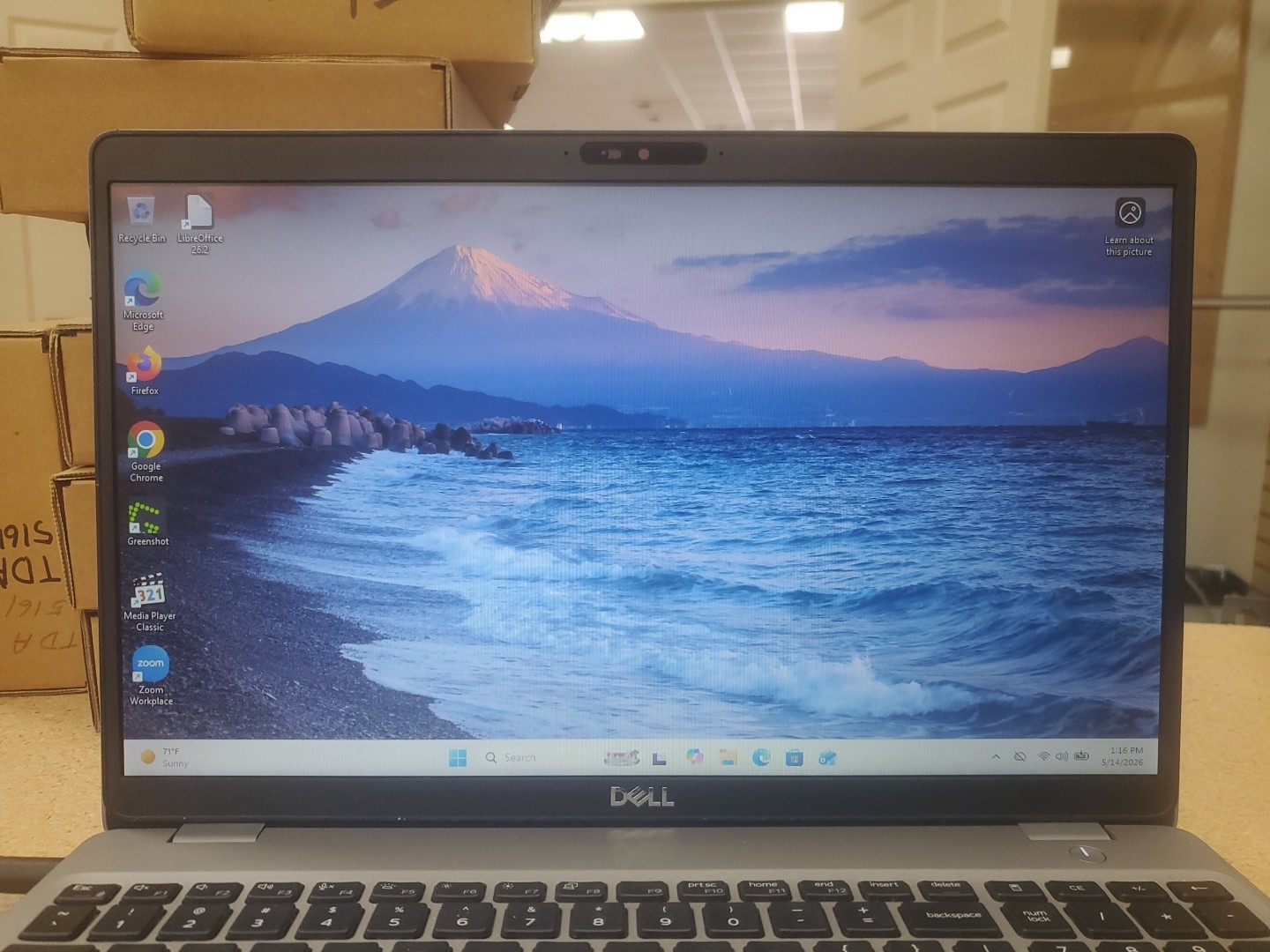 Dell Precision 3550 Laptop – i5-10310U 8GB 256GB SSD 15.6″ 051426-3