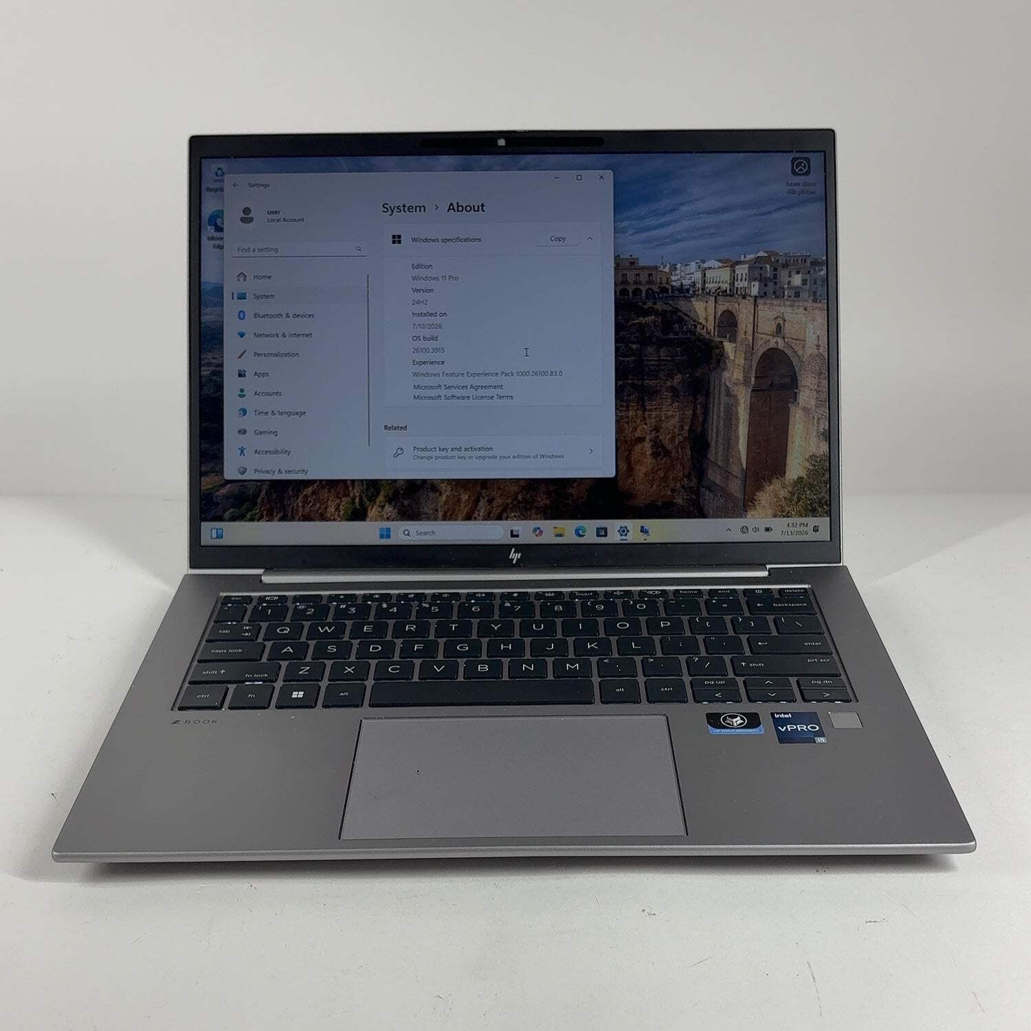 HP ZBook 14 G10 14″ Core i5-1350P 1.9GHz 16GB RAM 256GB SSD